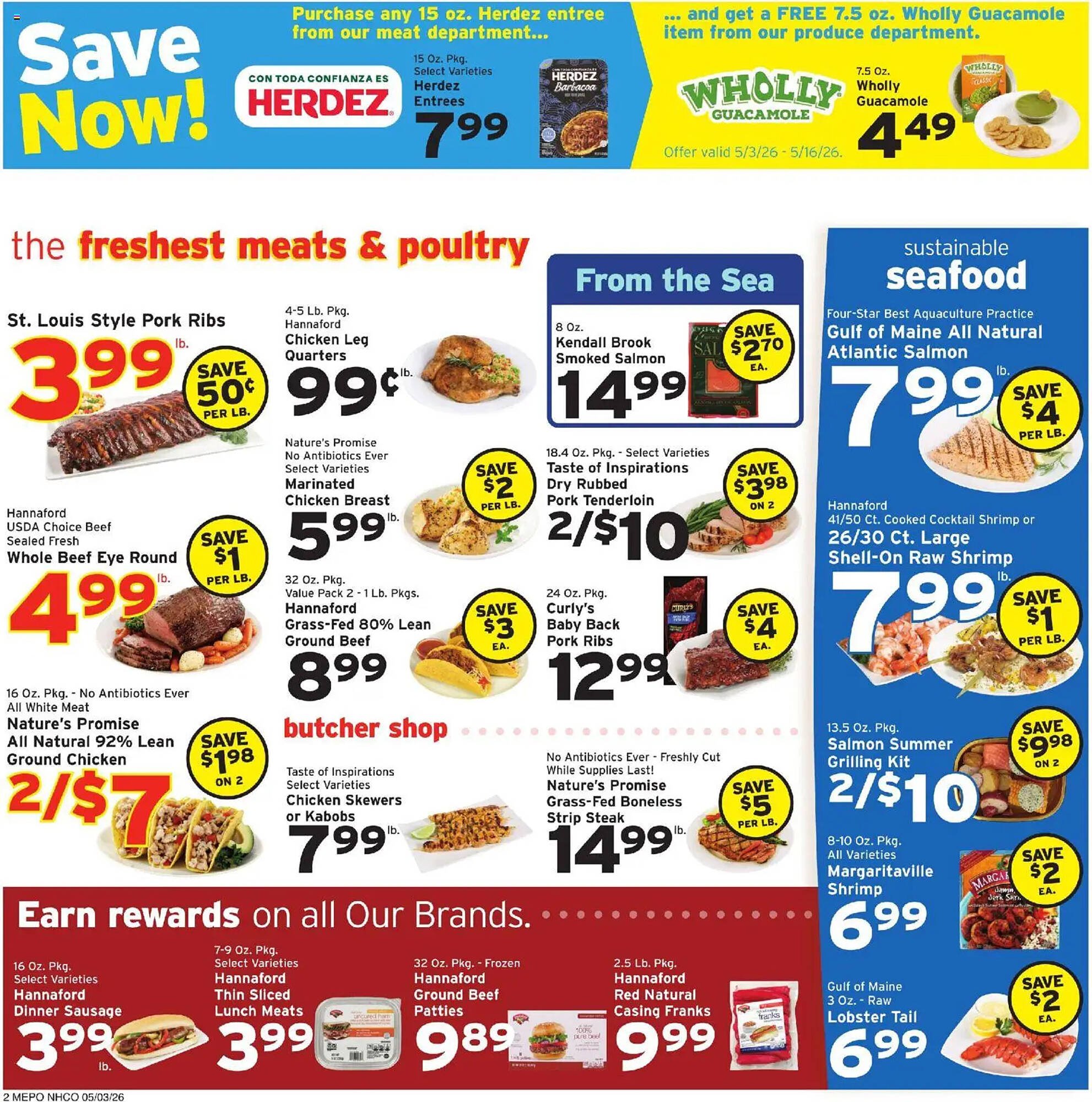Hannaford flyer
