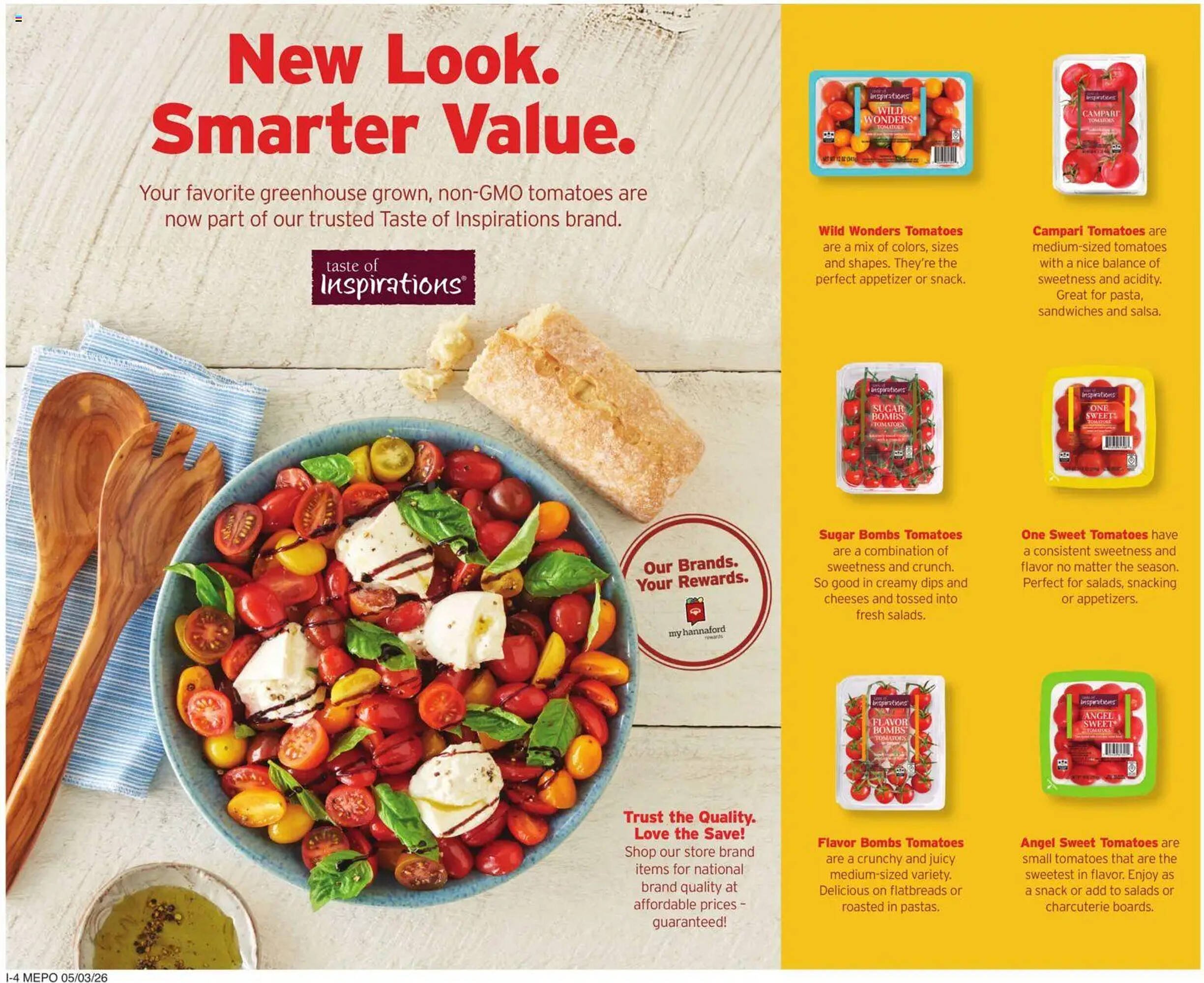 Hannaford flyer