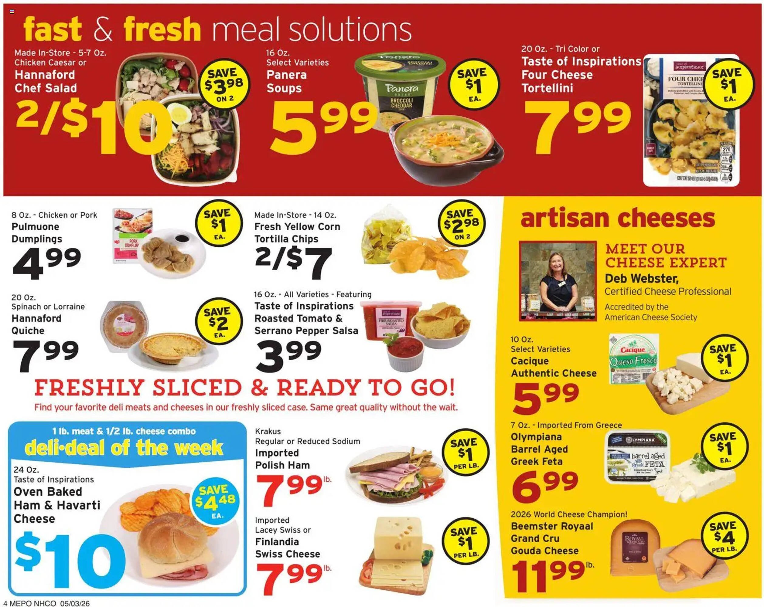 Hannaford flyer