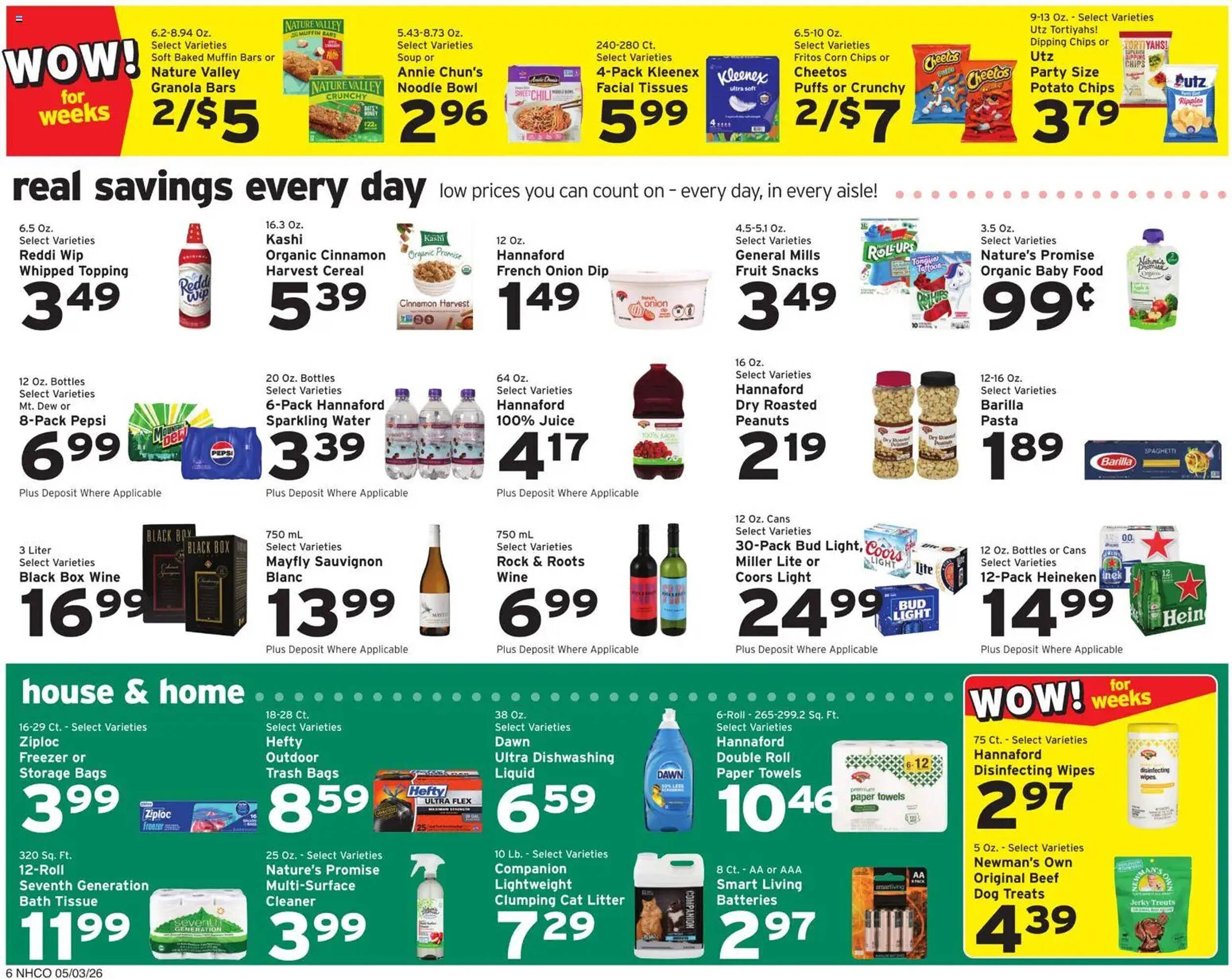 Hannaford flyer