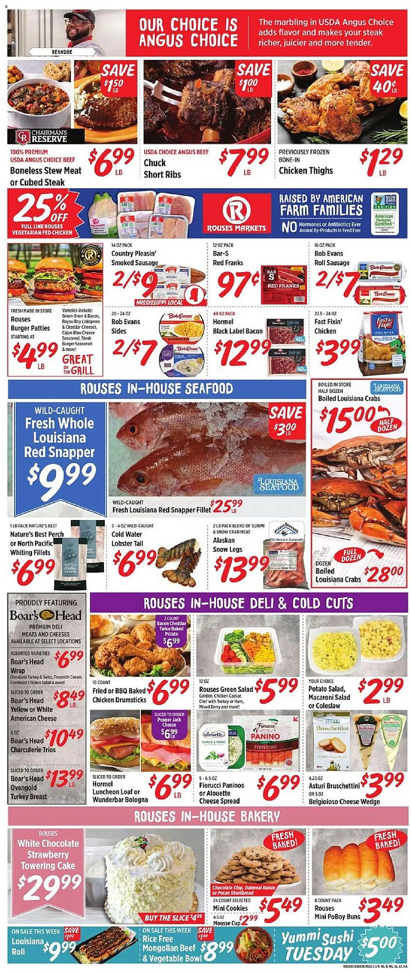 Rouses weekly ad