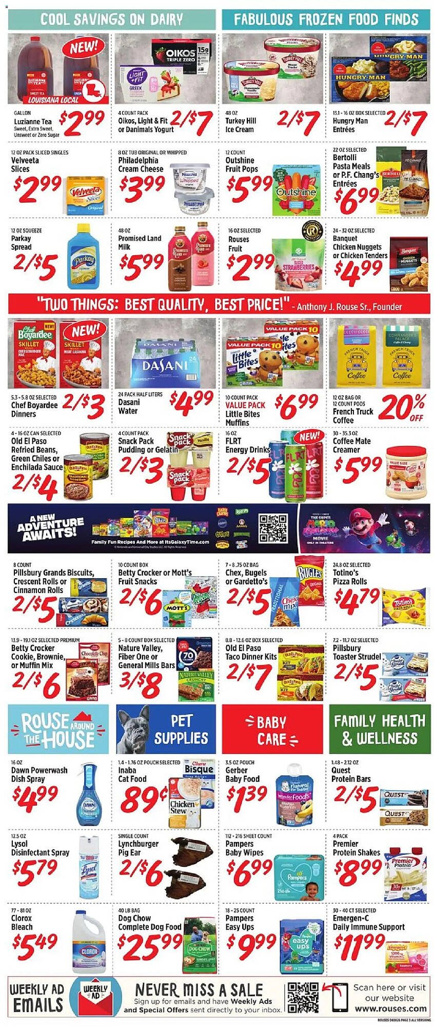 Rouses weekly ad