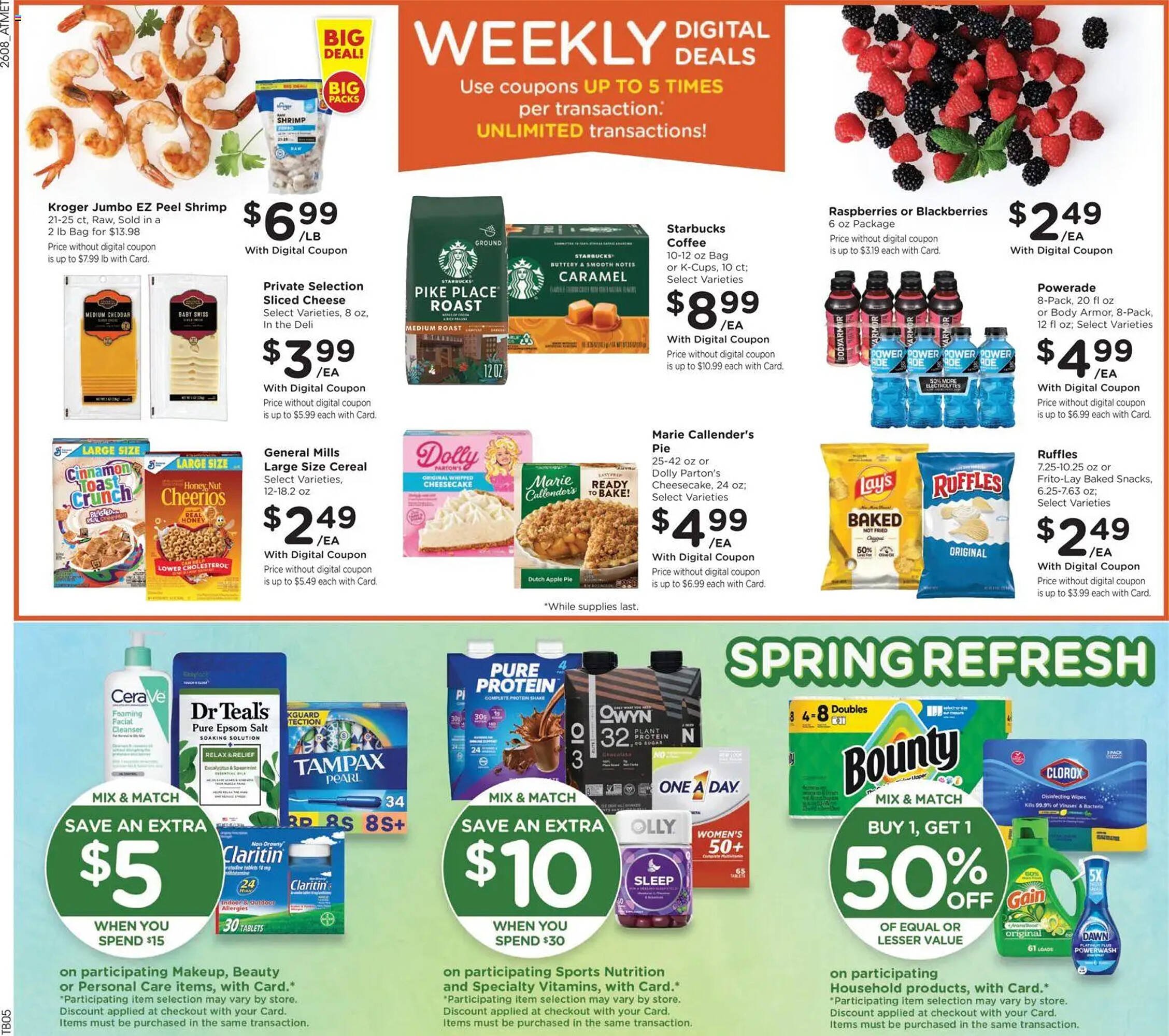 Kroger weekly ad