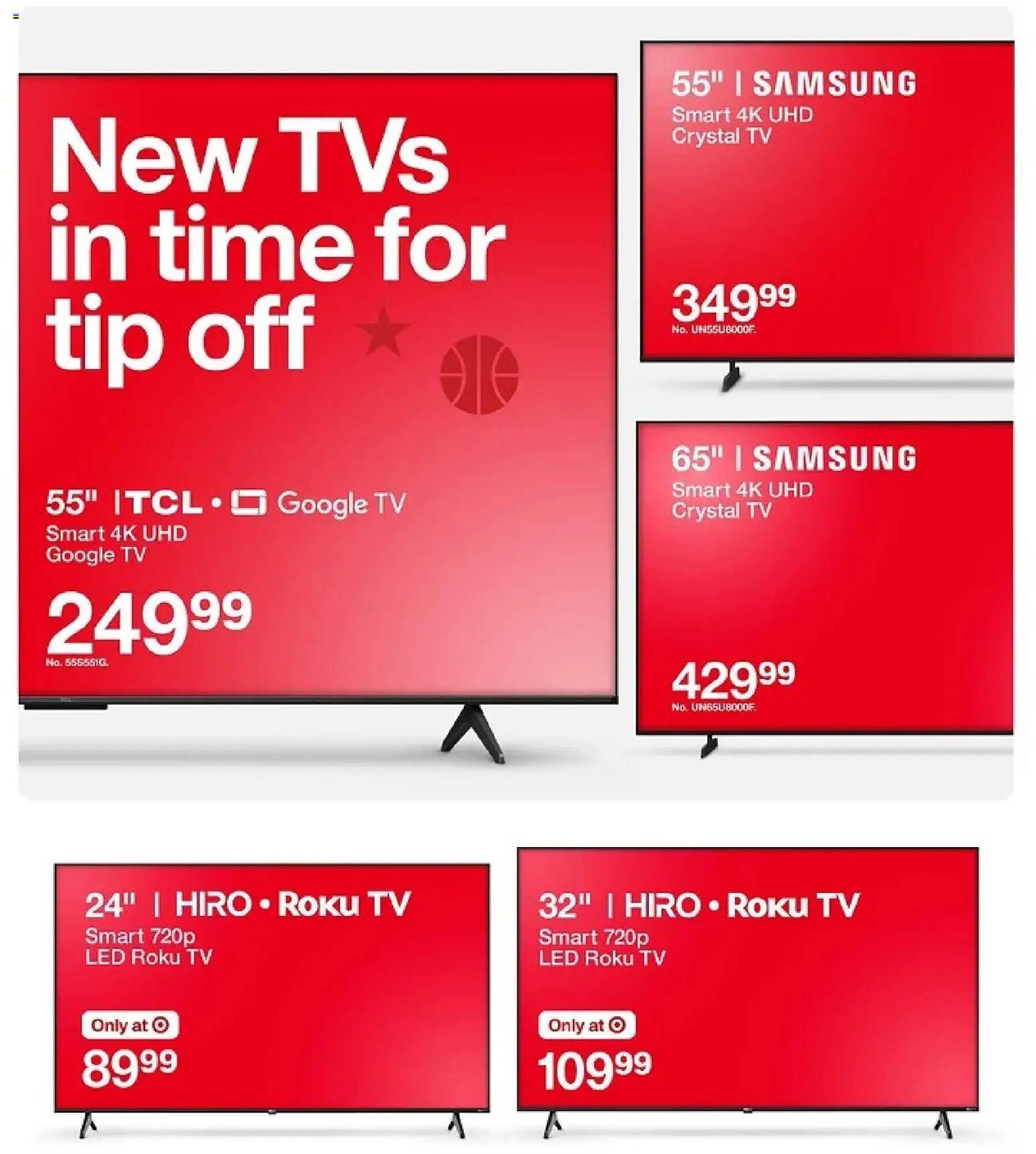Target weekly ad