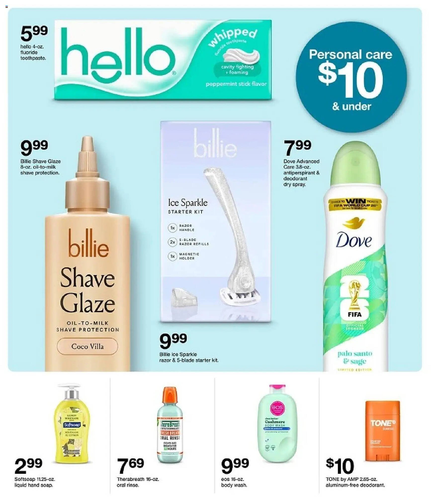 Target weekly ad