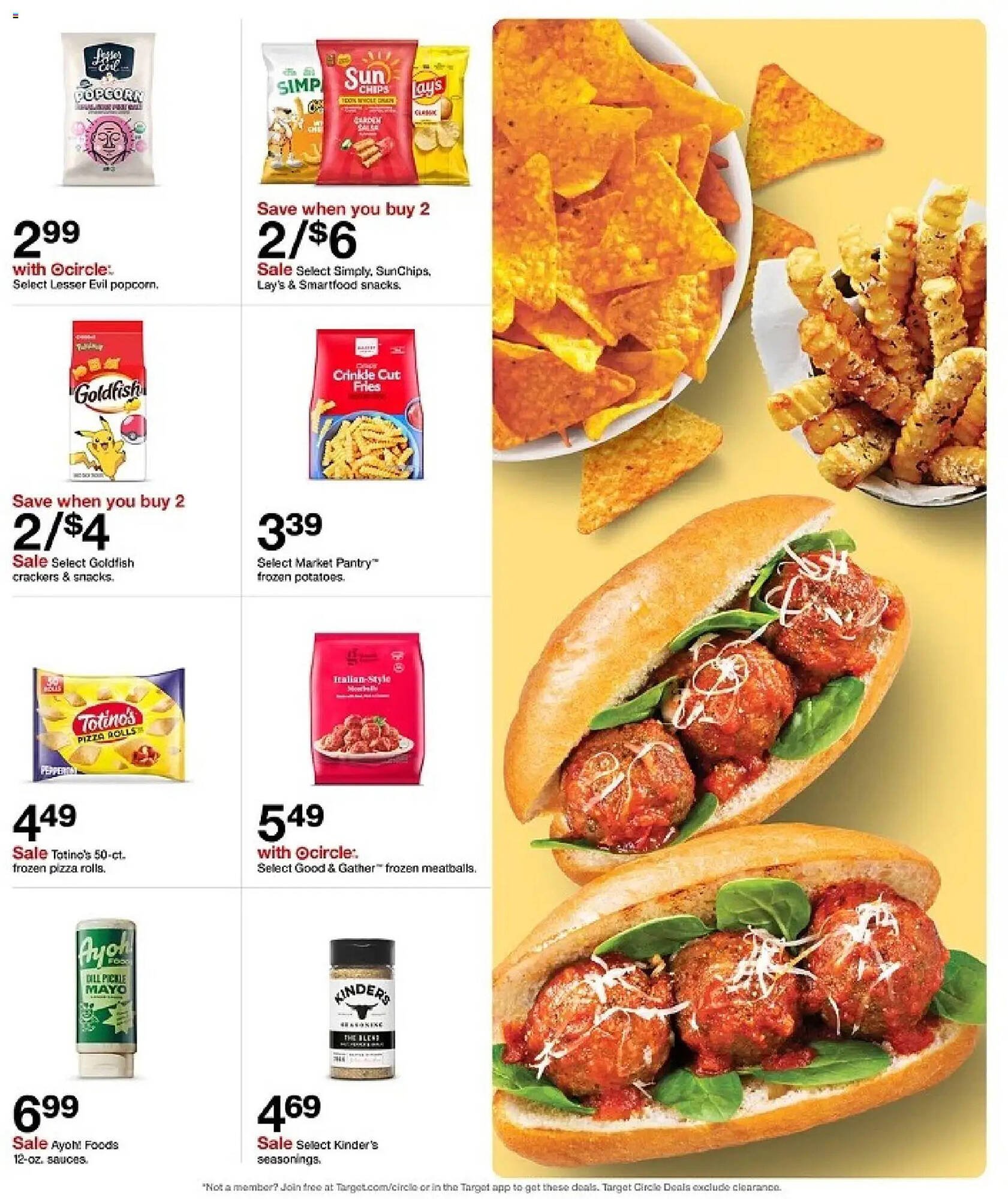 Target weekly ad