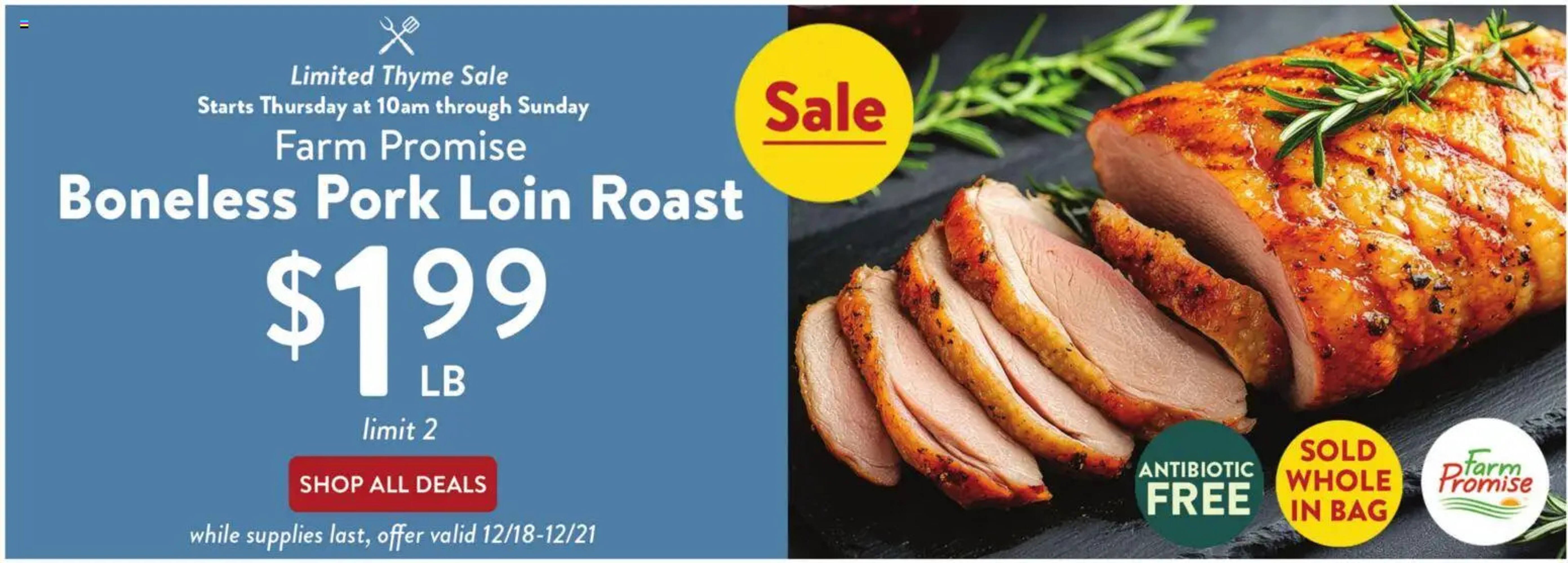 Fresh Thyme weekly ad