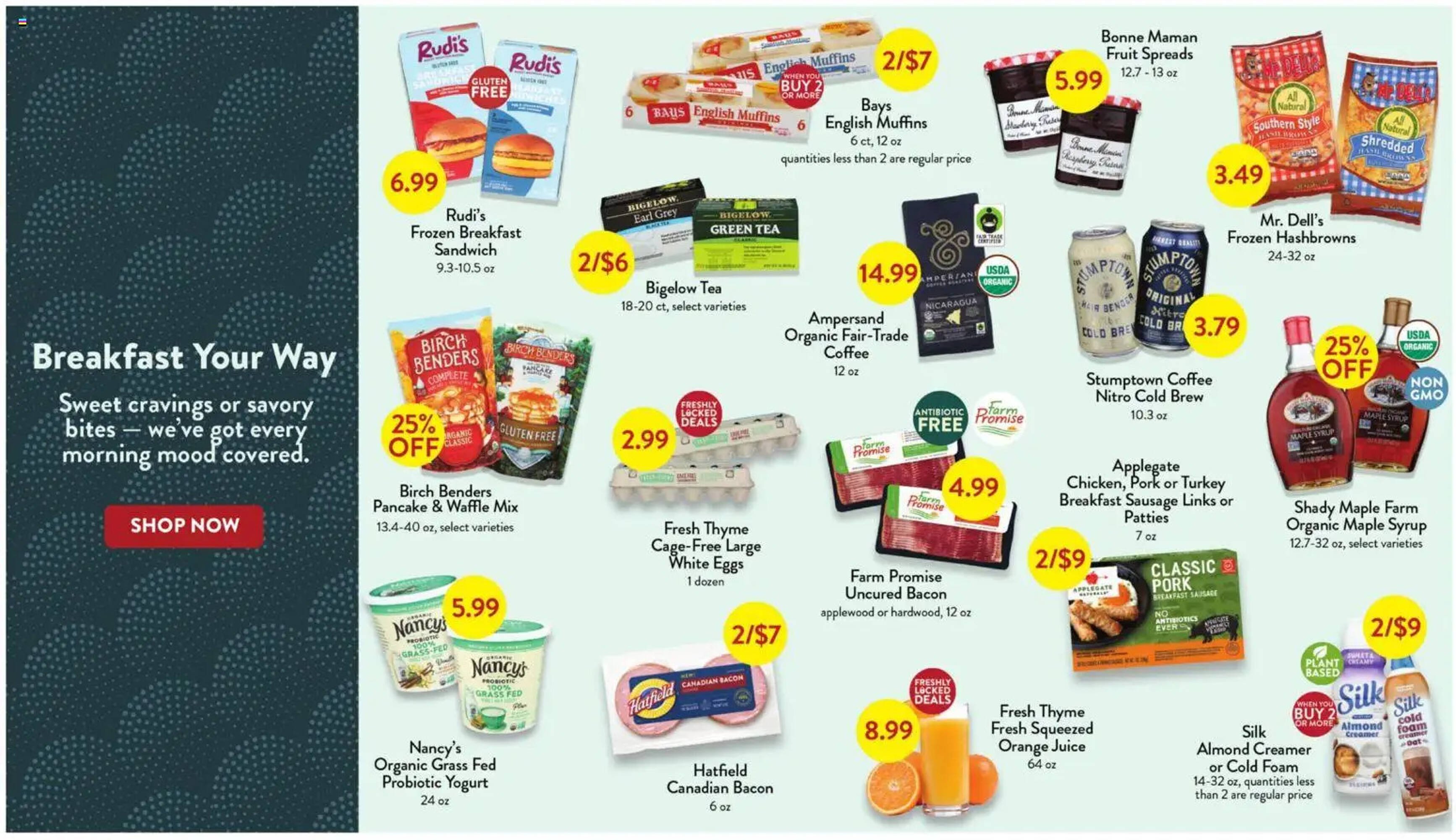 Fresh Thyme weekly ad