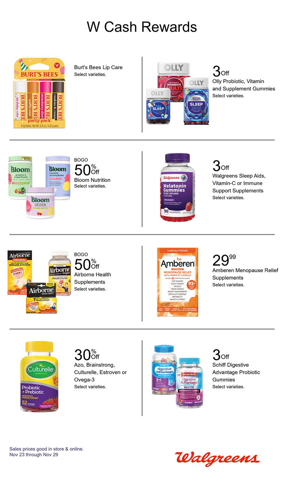 Walgreens weekly ad