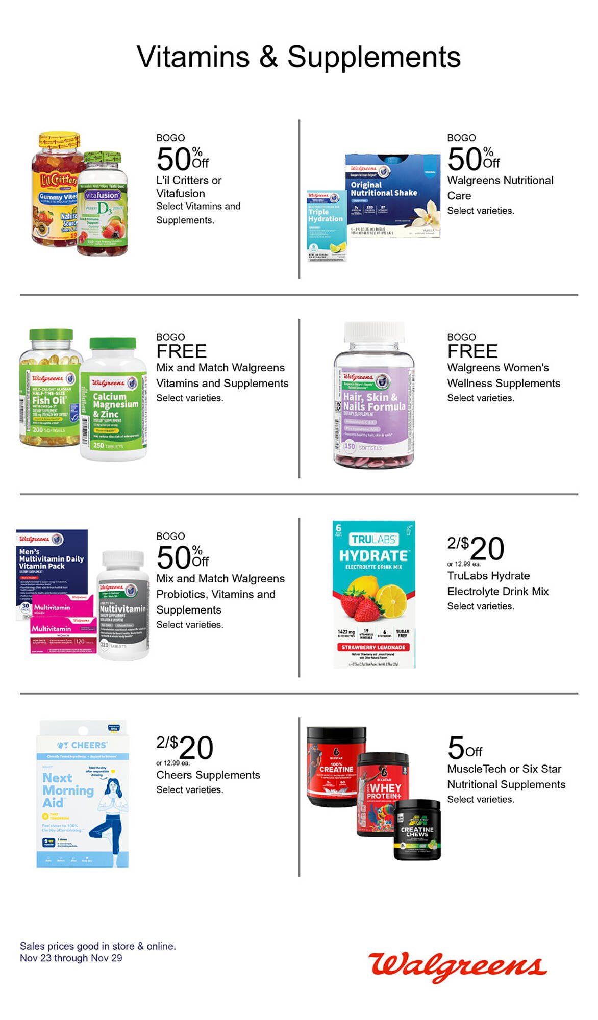 Walgreens weekly ad