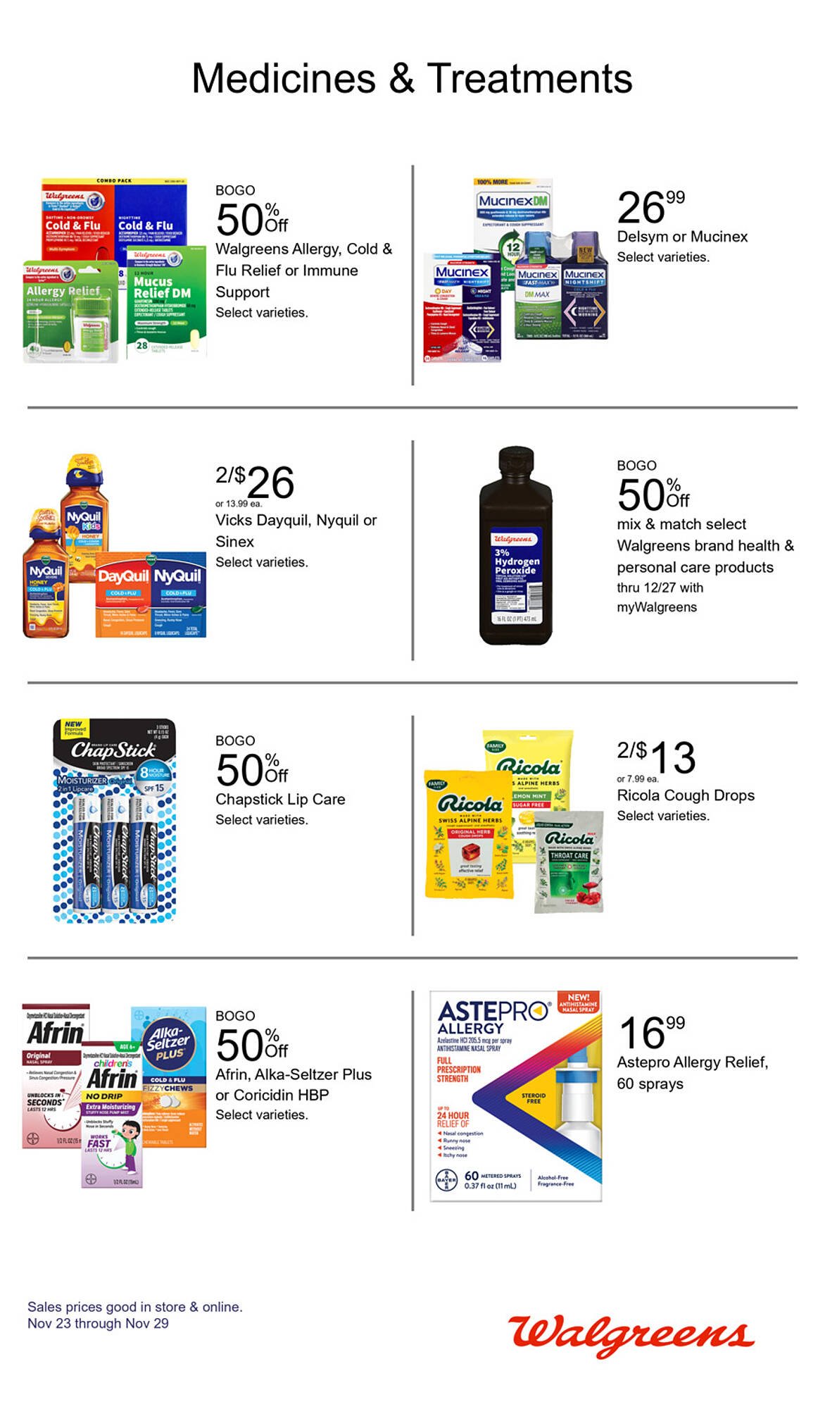 Walgreens weekly ad
