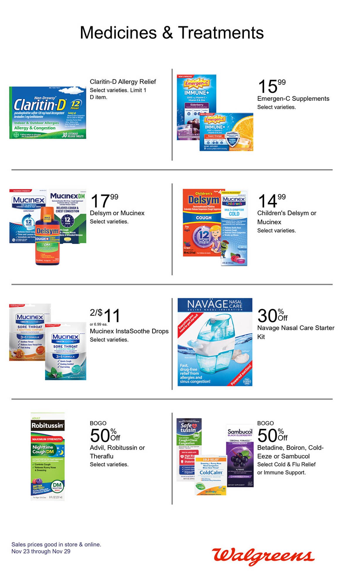 Walgreens weekly ad