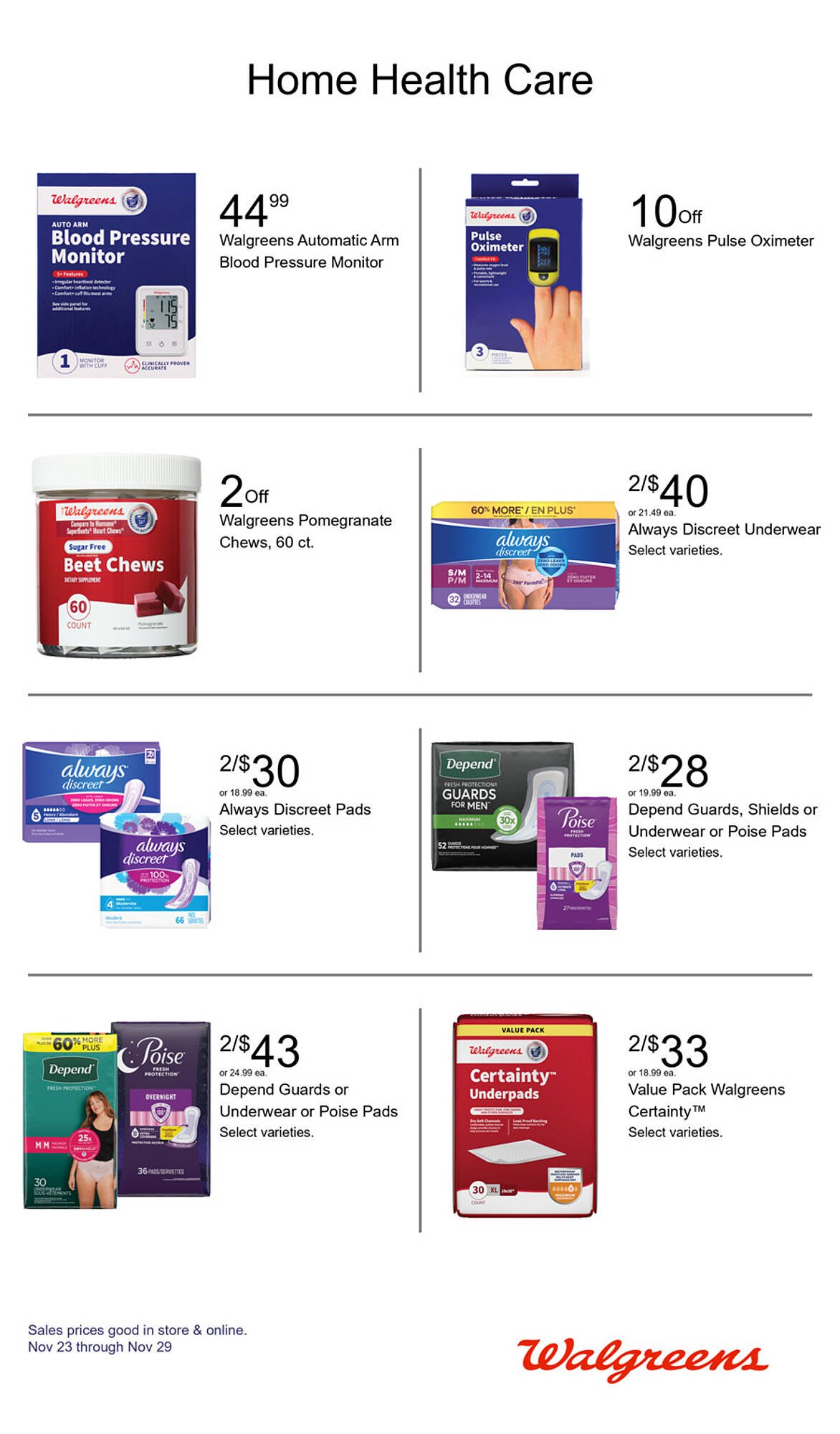 Walgreens weekly ad