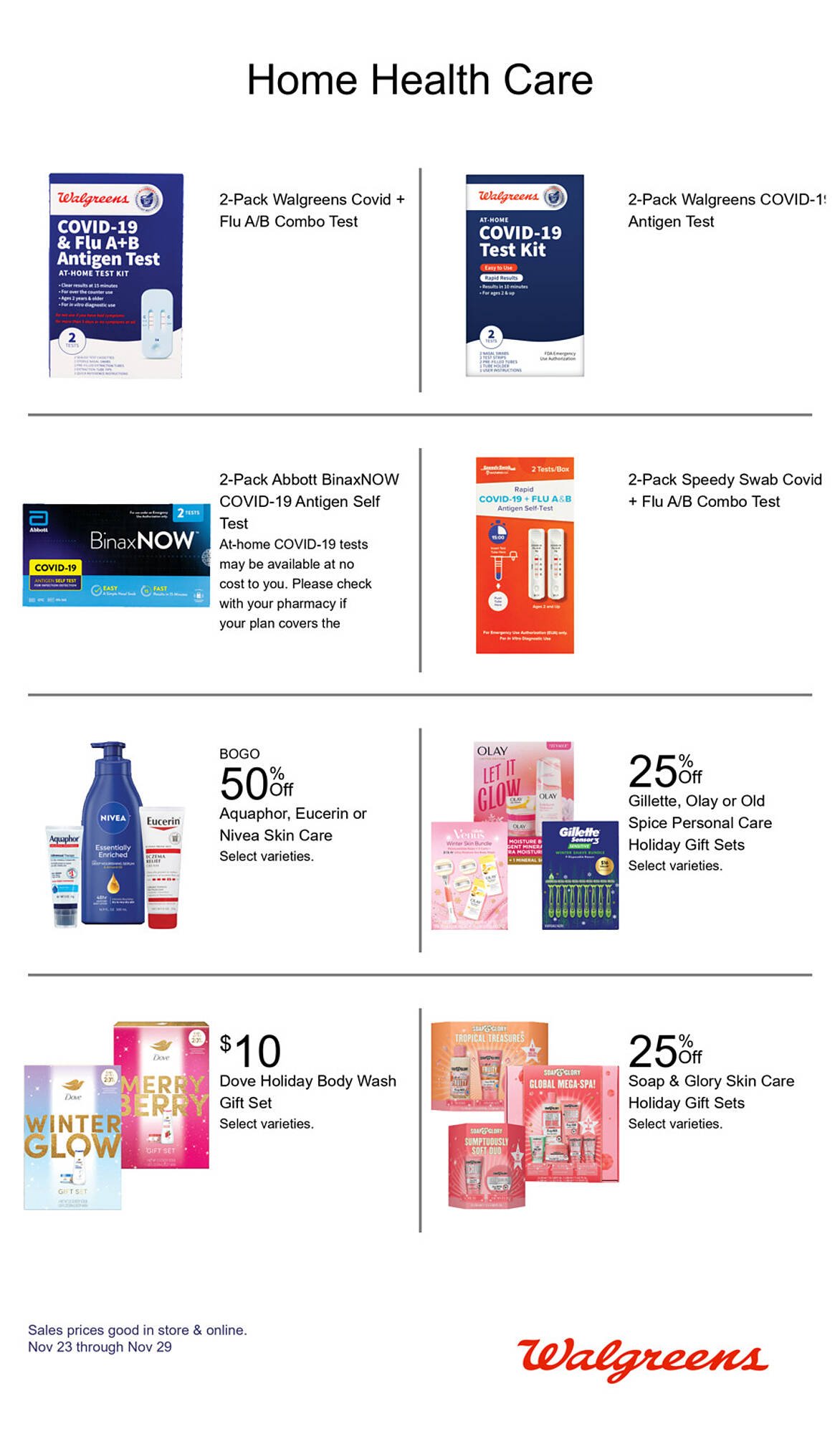 Walgreens weekly ad