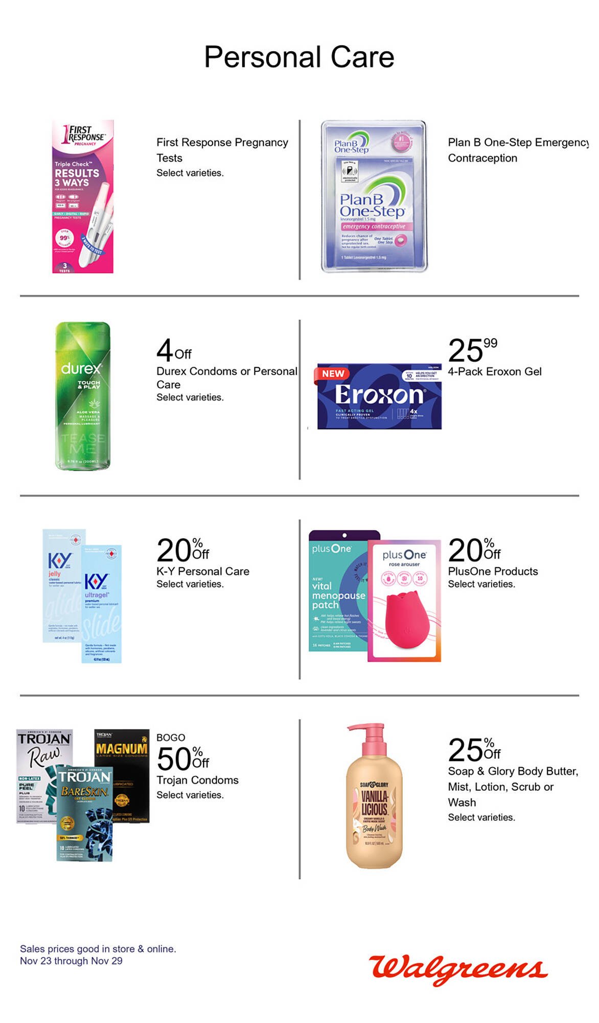 Walgreens weekly ad