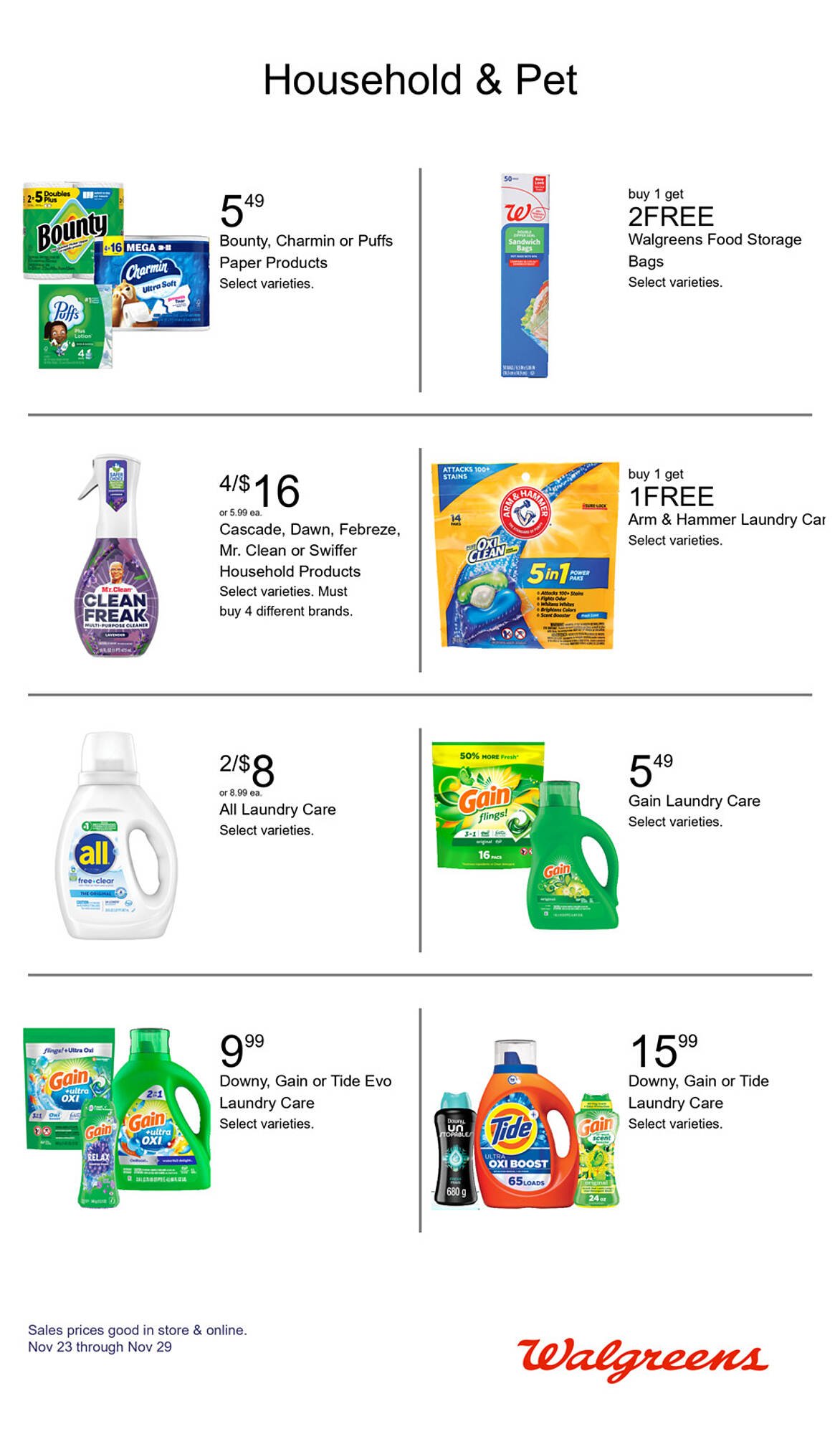 Walgreens weekly ad