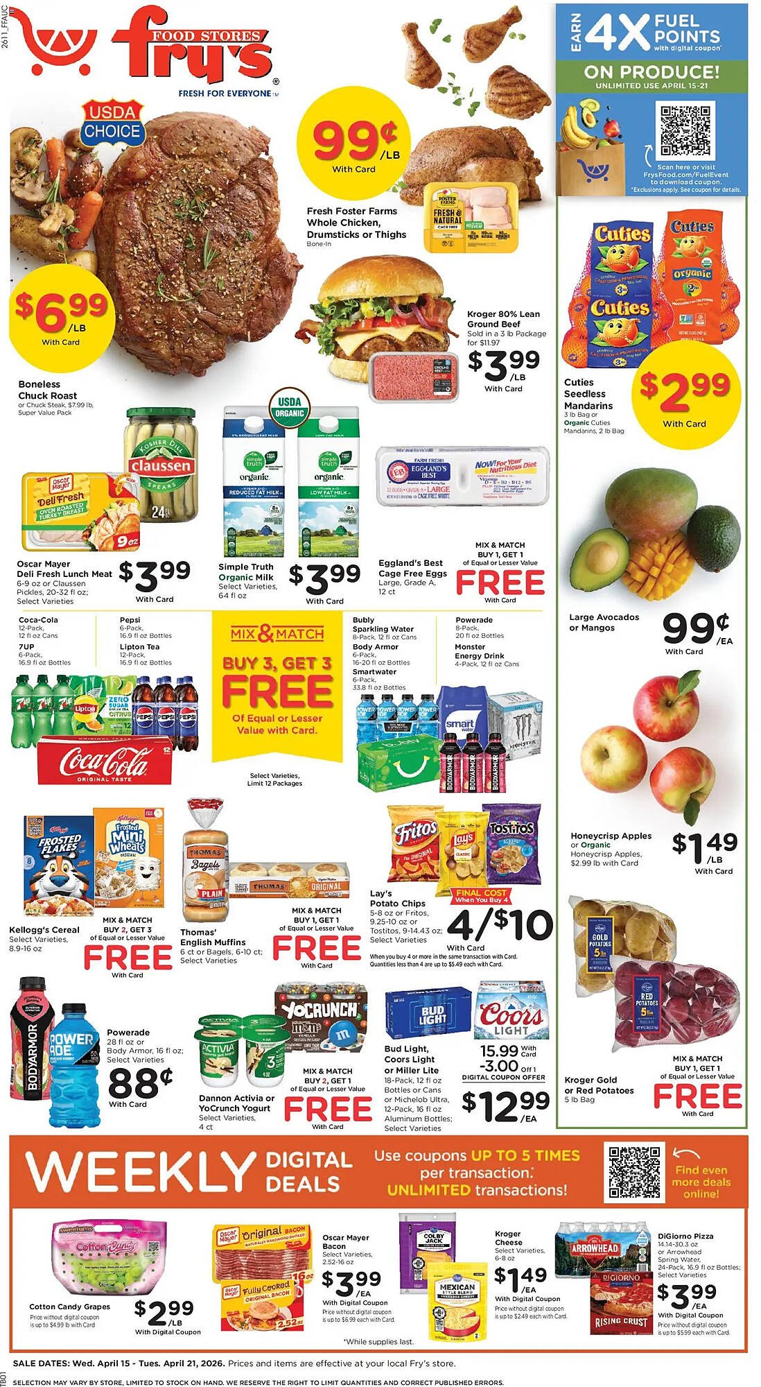 Fry's weekly ad