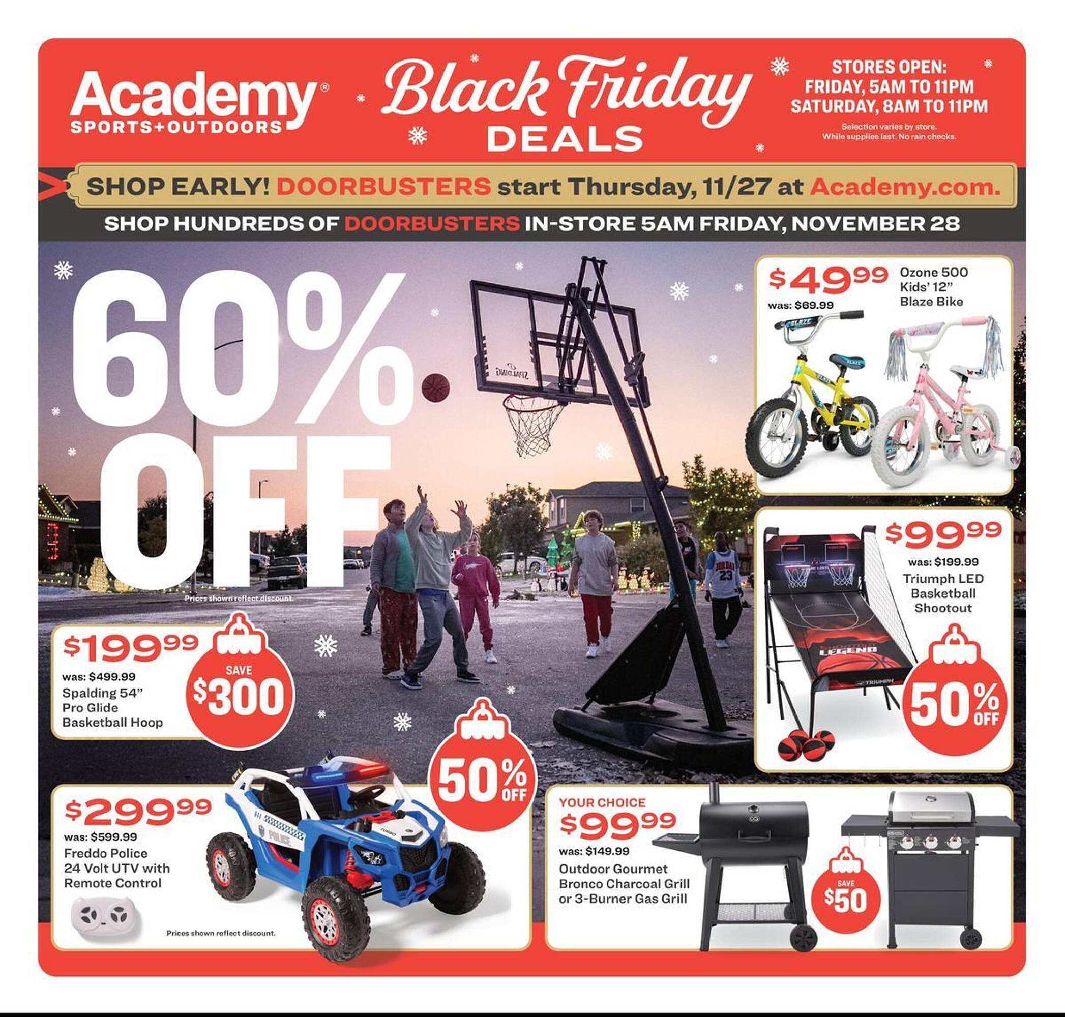 Academy weekly ad