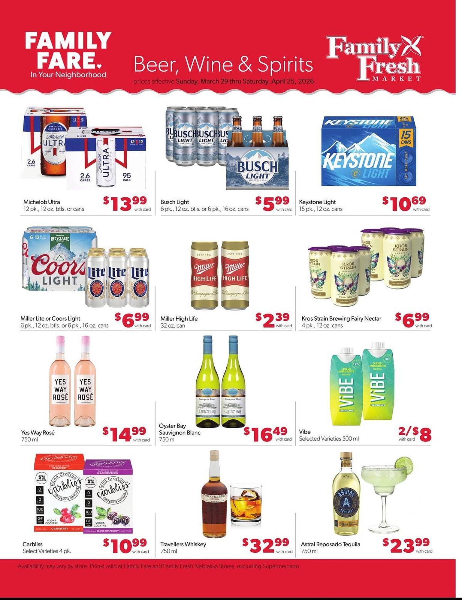 Family Fare weekly ad