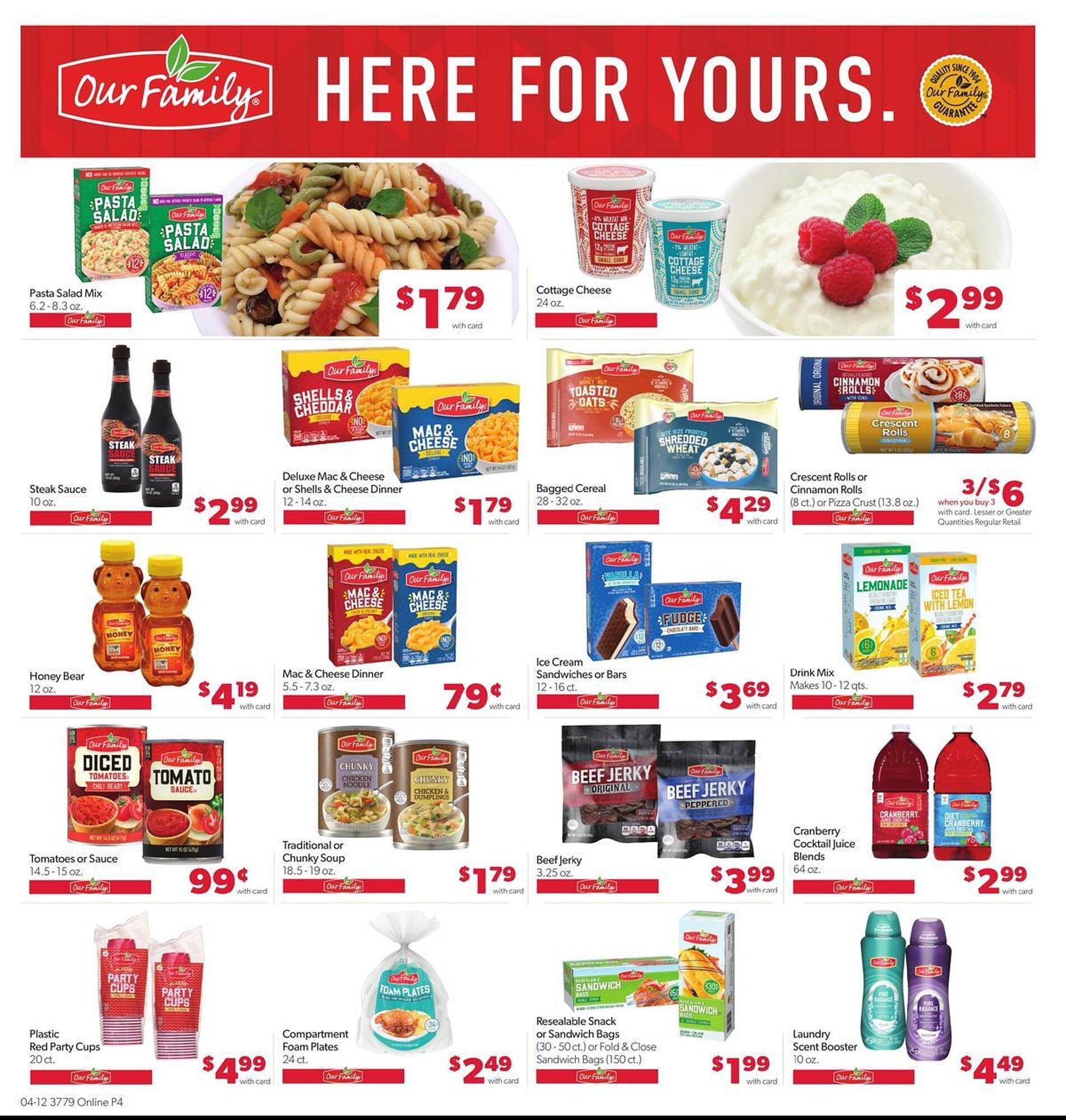 Family Fare weekly ad