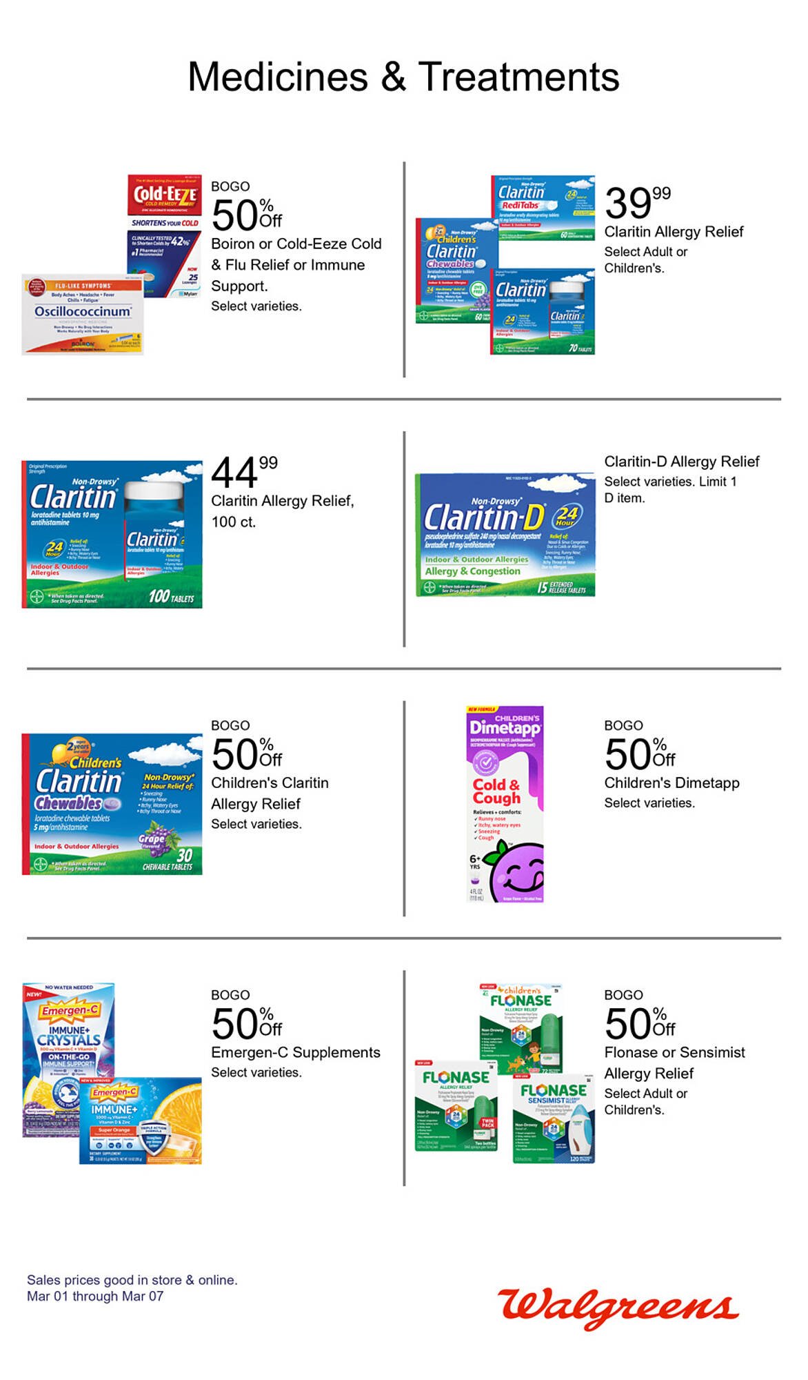 Walgreens weekly ad