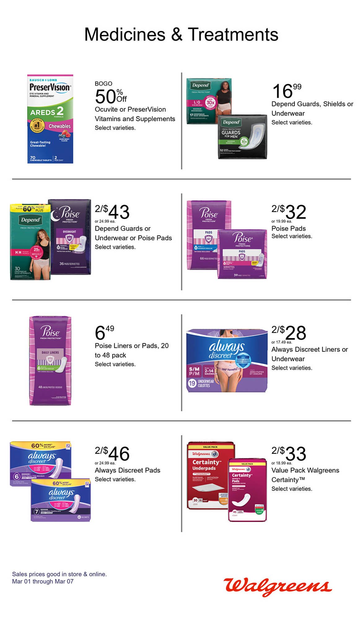 Walgreens weekly ad