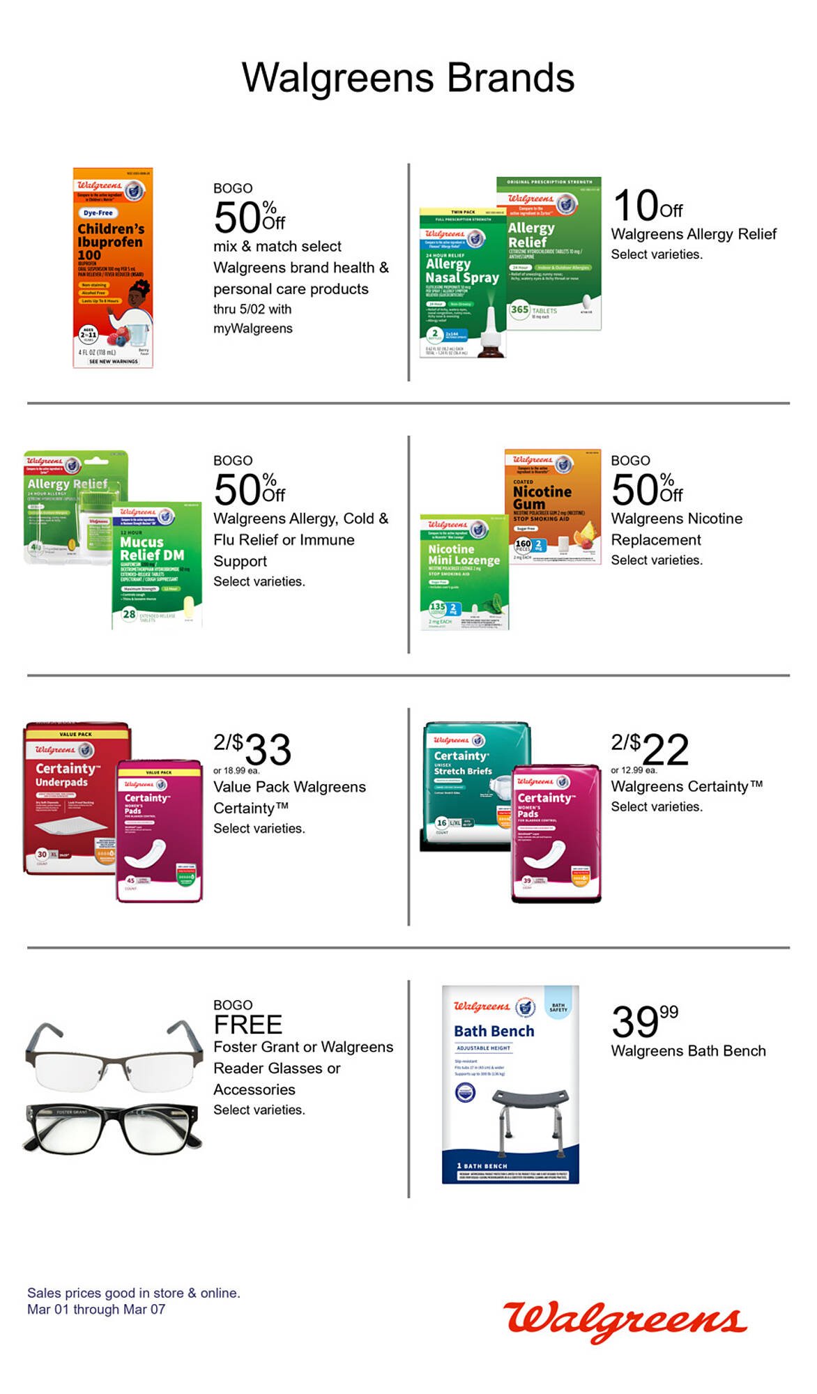 Walgreens weekly ad