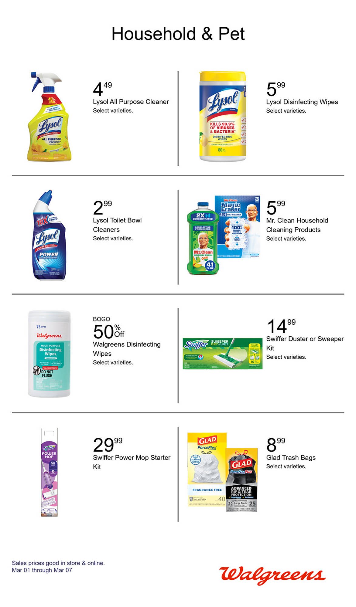 Walgreens weekly ad