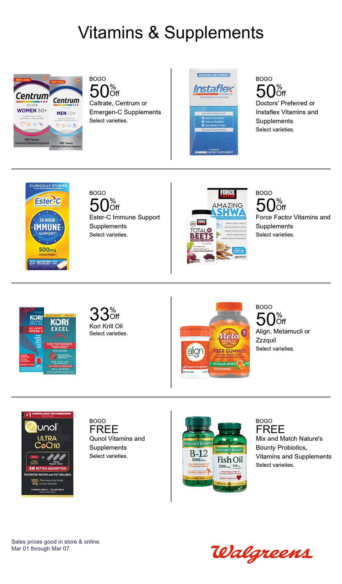 Walgreens weekly ad