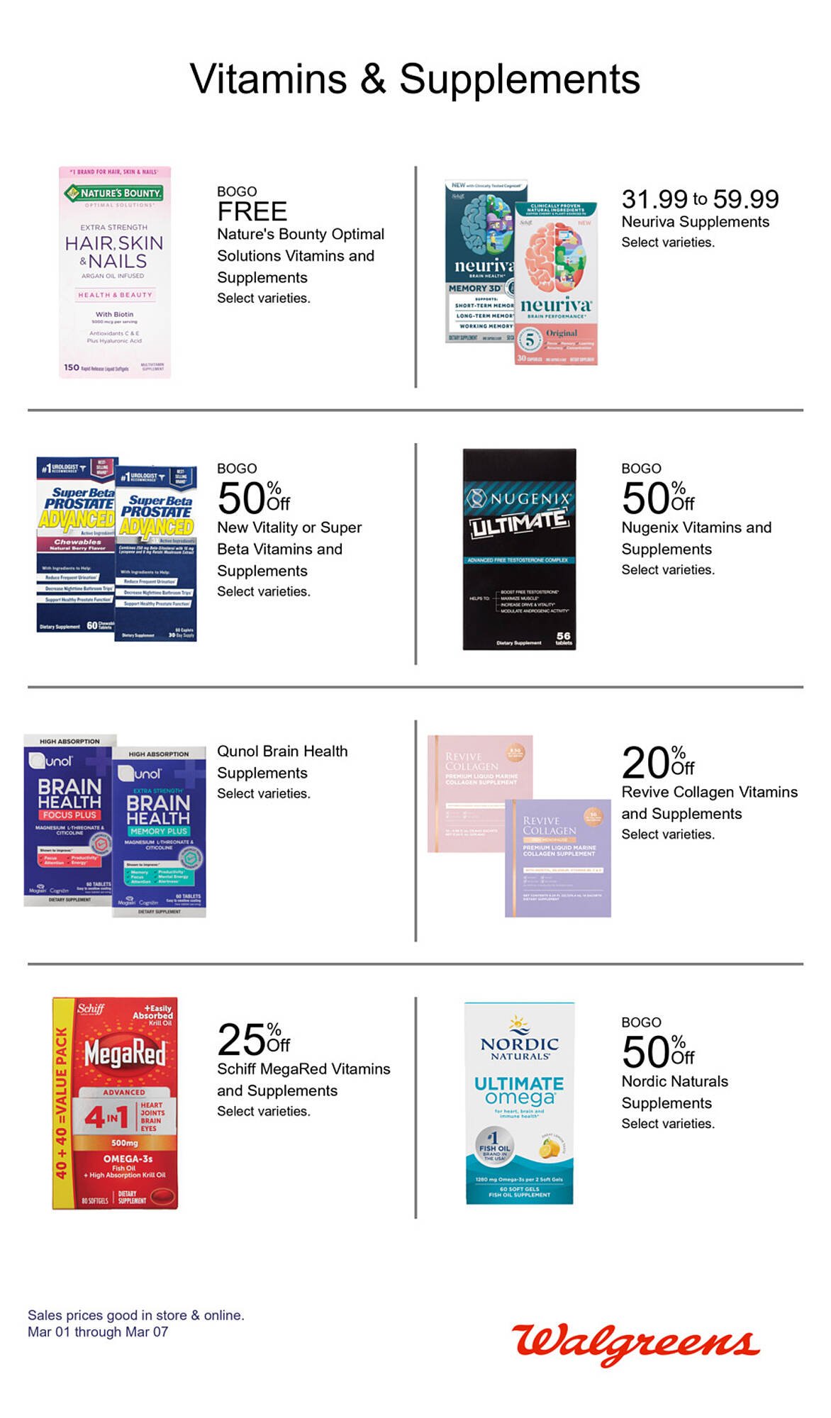 Walgreens weekly ad