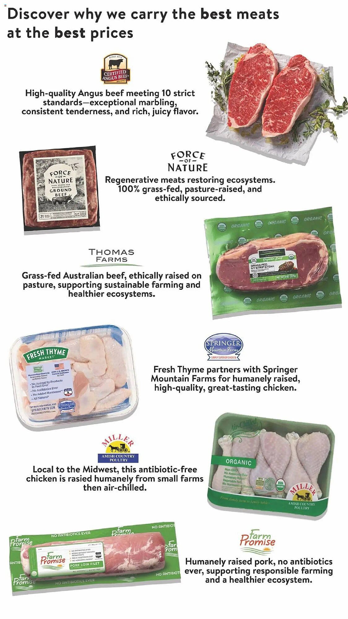 Fresh Thyme weekly ad