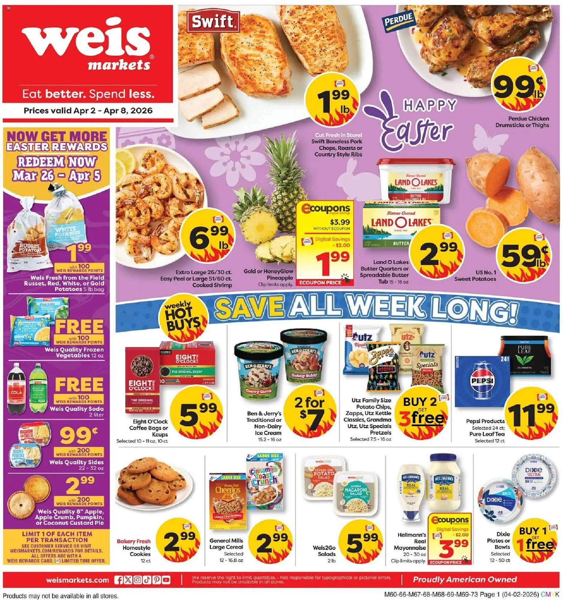 Weis Markets weekly ad