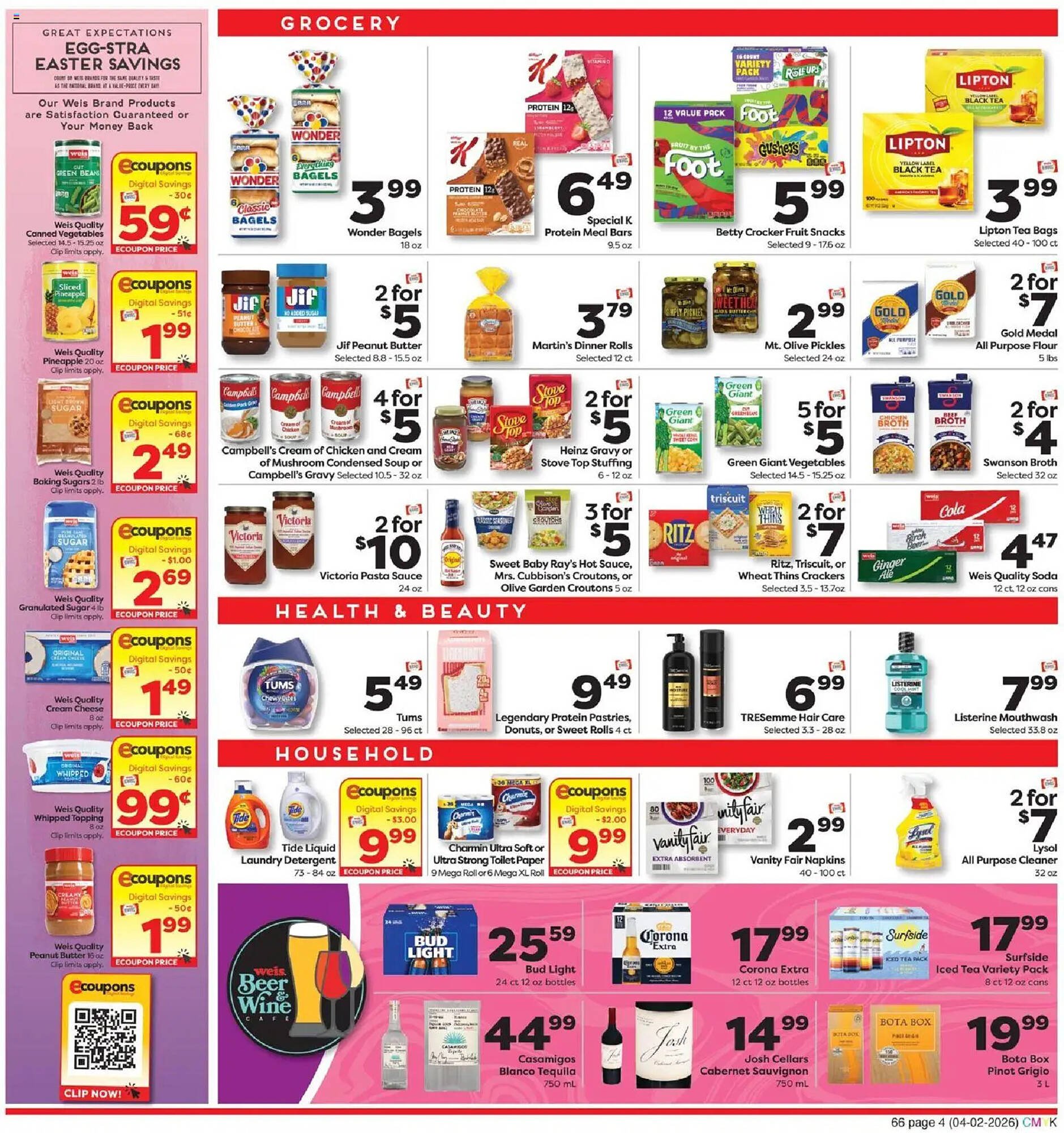 Weis Markets weekly ad
