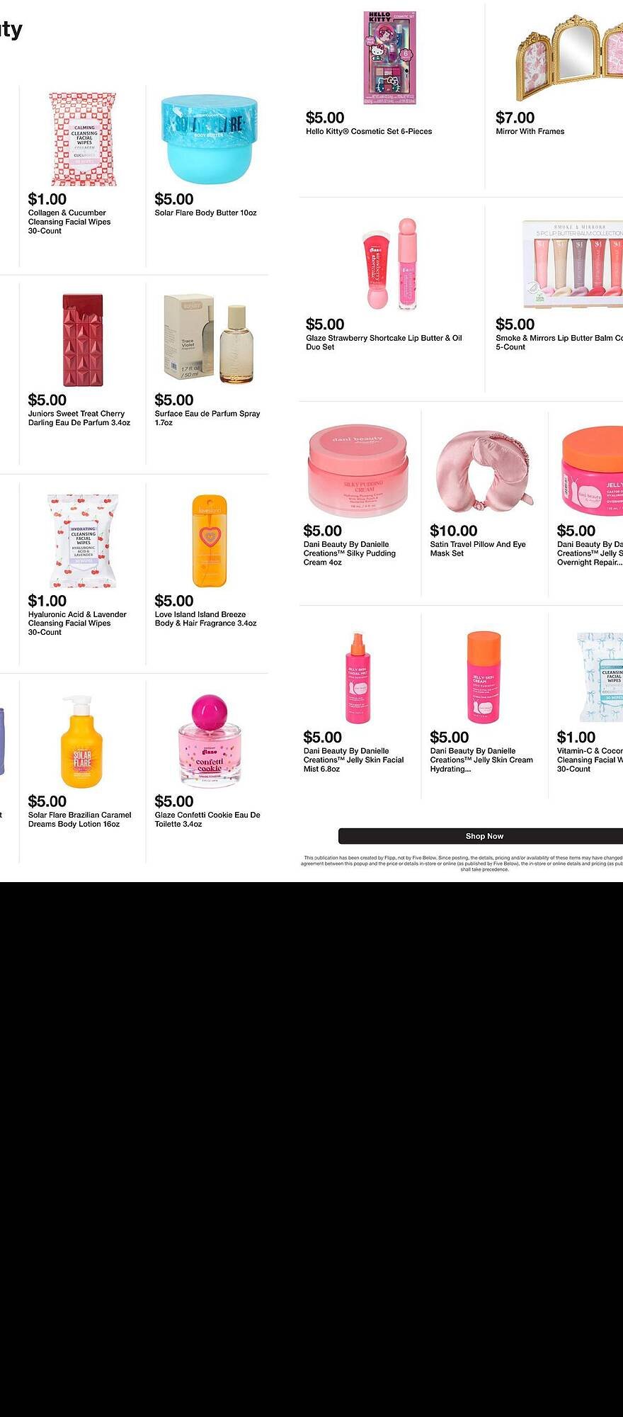 Five Below weekly ad