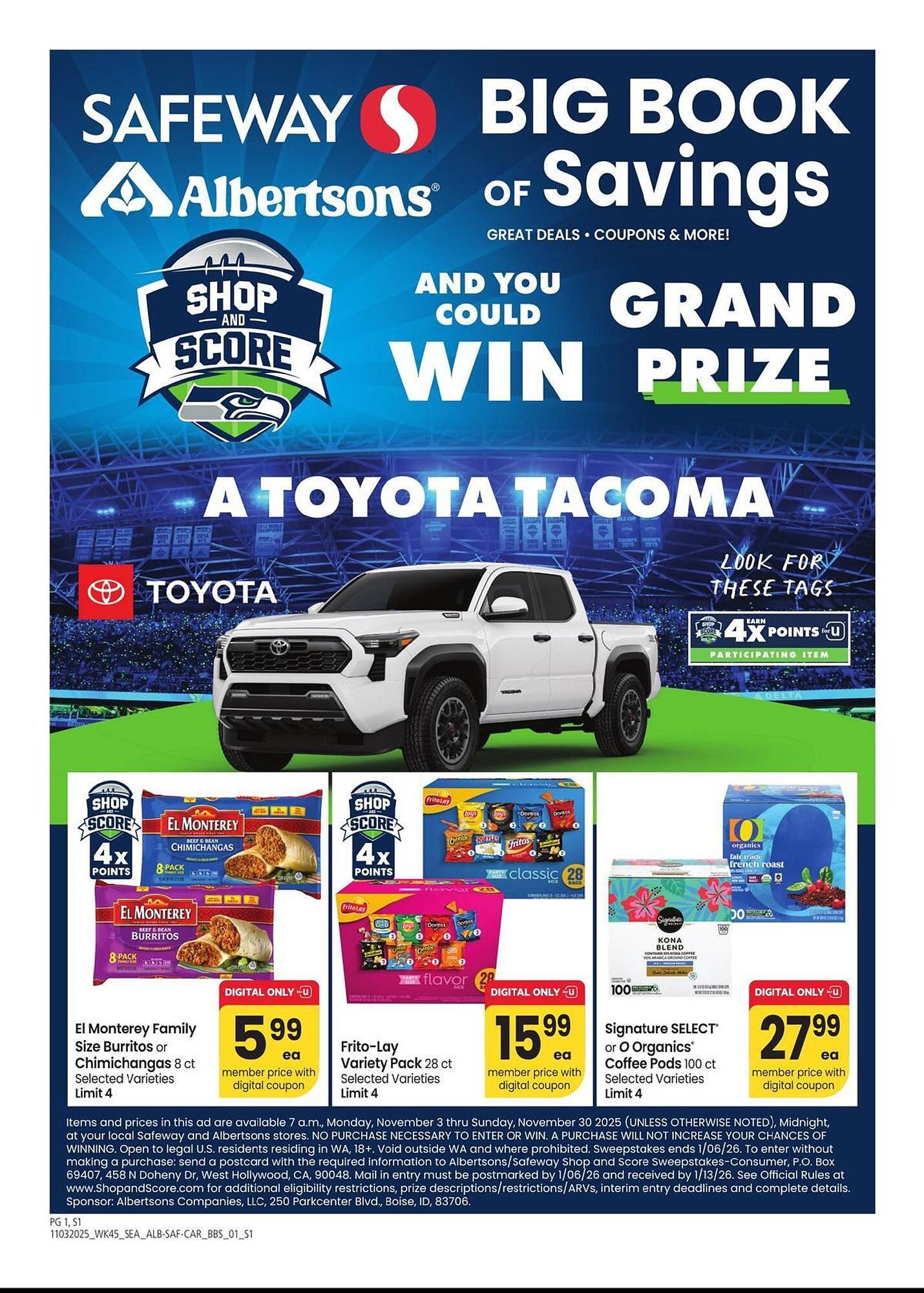 Albertsons weekly ad (2025-11-03 - 2025-11-30) | 1