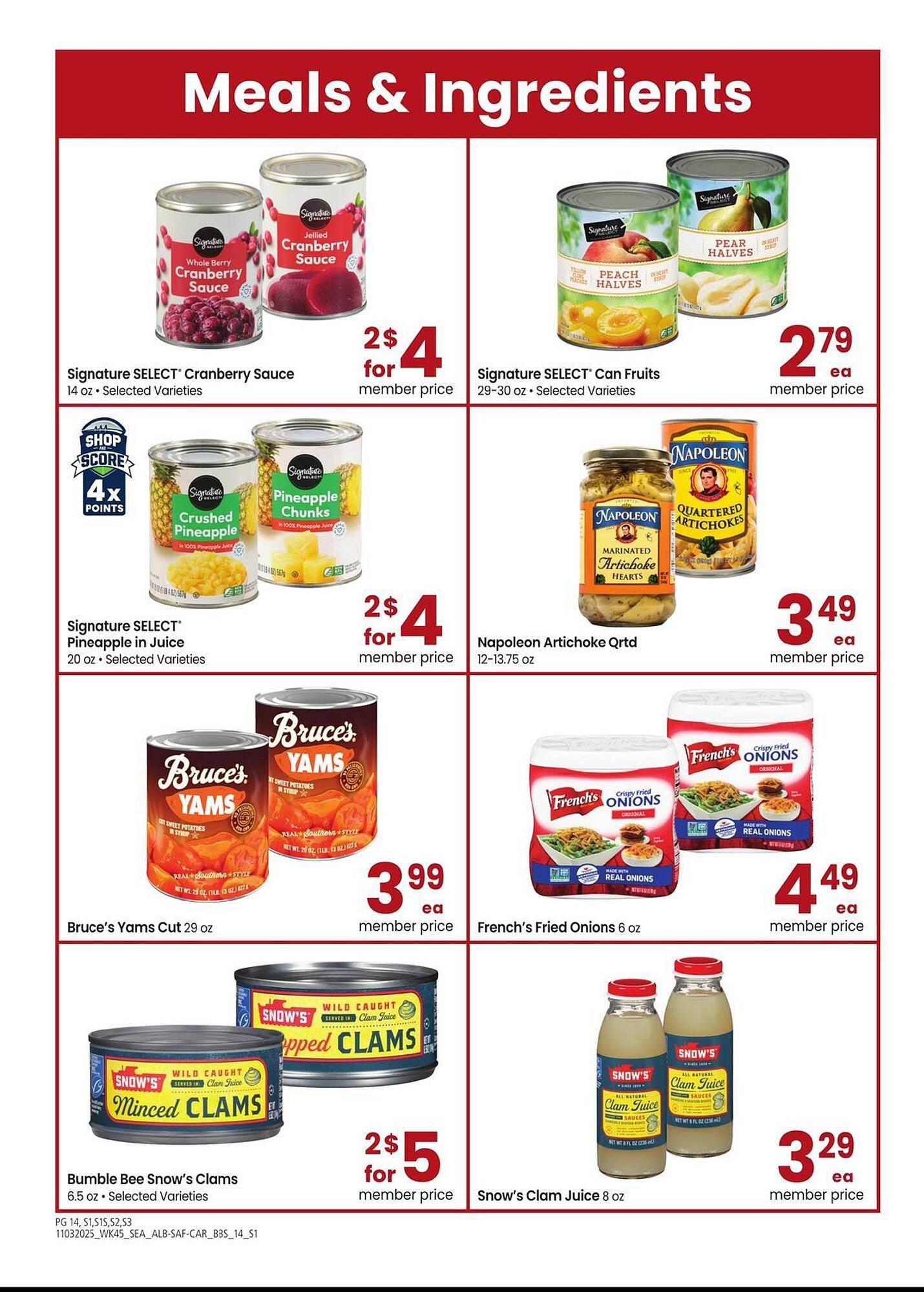 Albertsons weekly ad (2025-11-03 - 2025-11-30) | 14