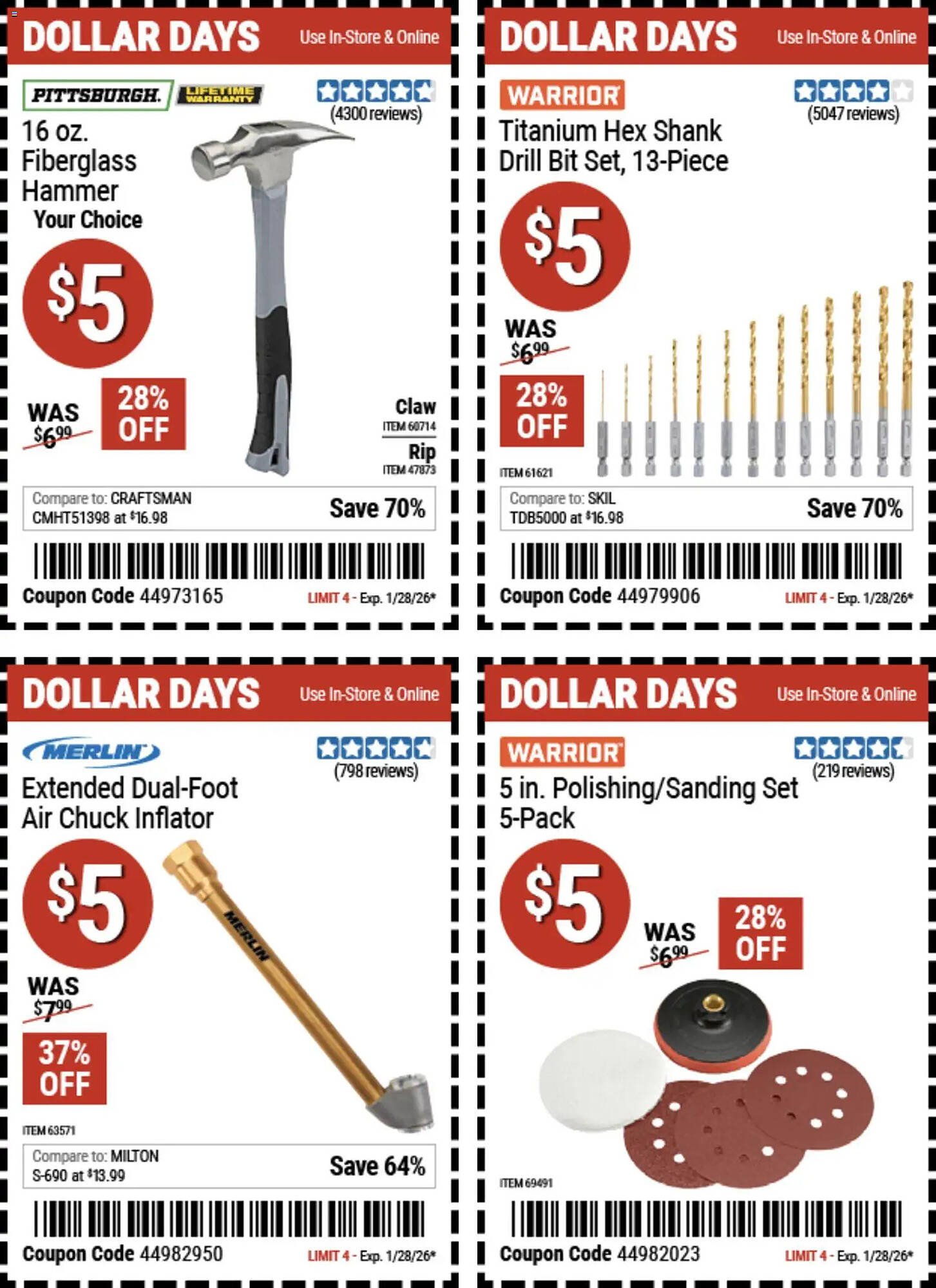 Harbor Freight Tools weekly ad