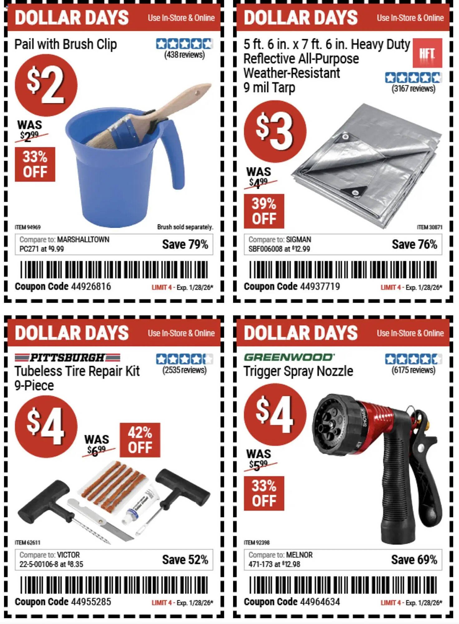 Harbor Freight Tools weekly ad