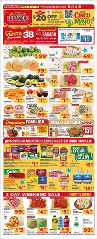 Supermercado El Rancho weekly ad