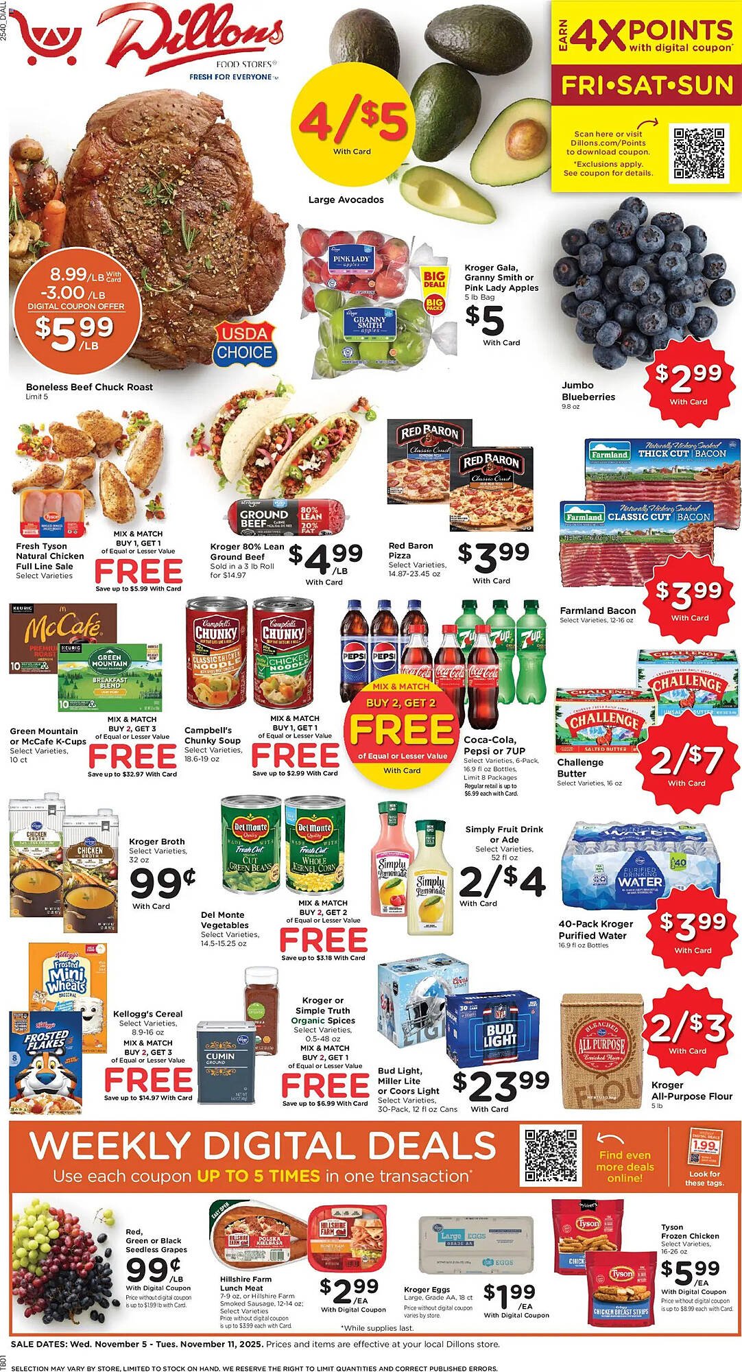 Dillons weekly ad (2025-11-05 - 2025-11-12) | 1