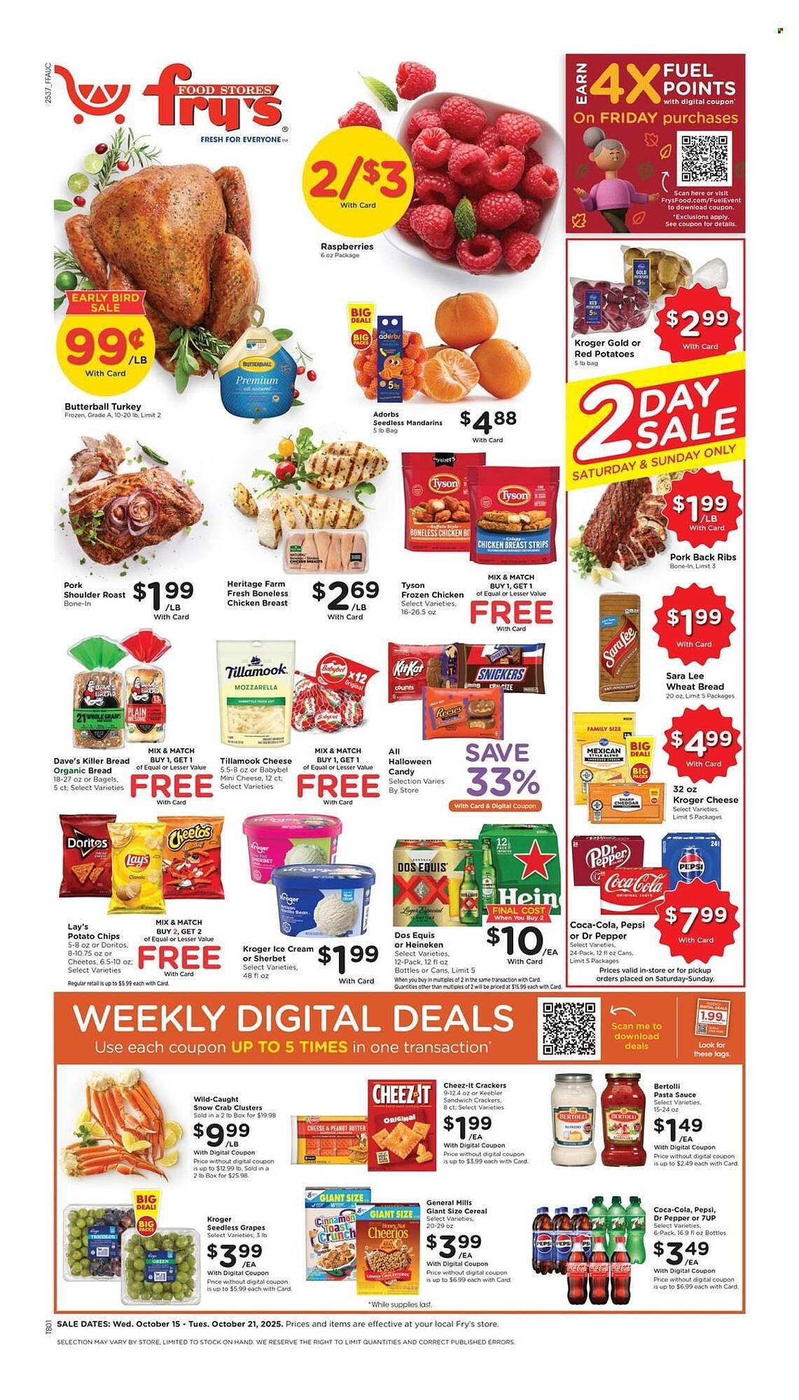 Fry&#039;s weekly ad (2025-10-15 - 2025-10-21) | 1