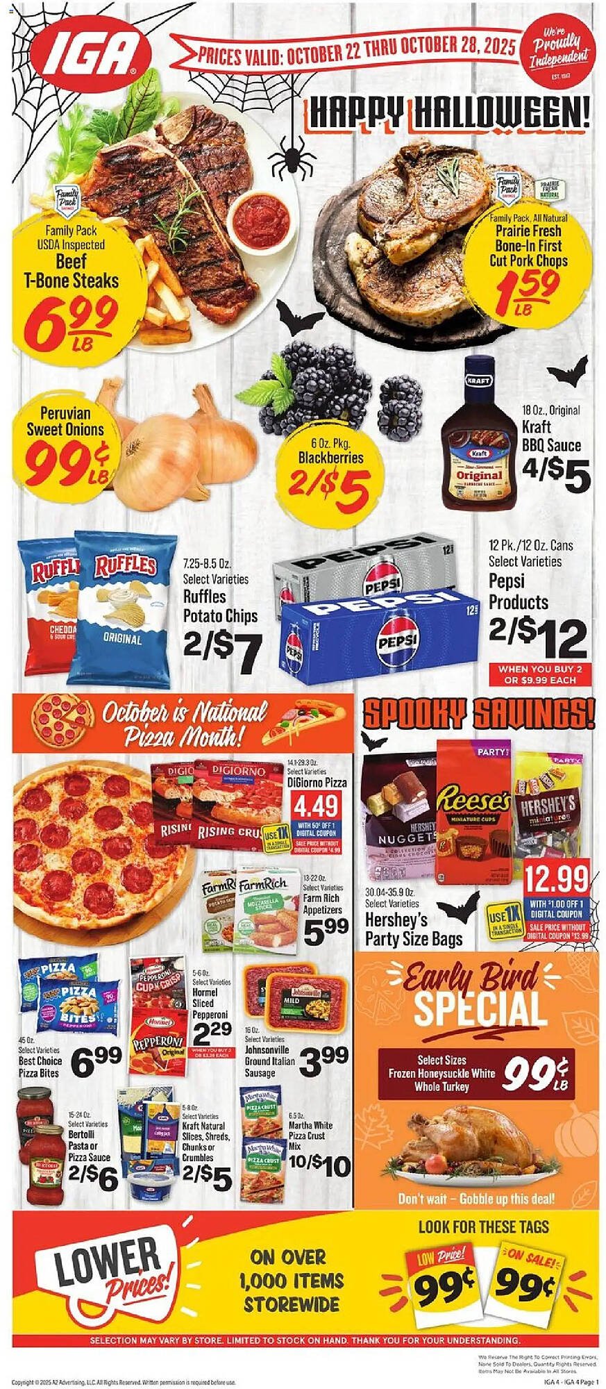 IGA weekly ad (2025-10-22 - 2025-10-28) | 1