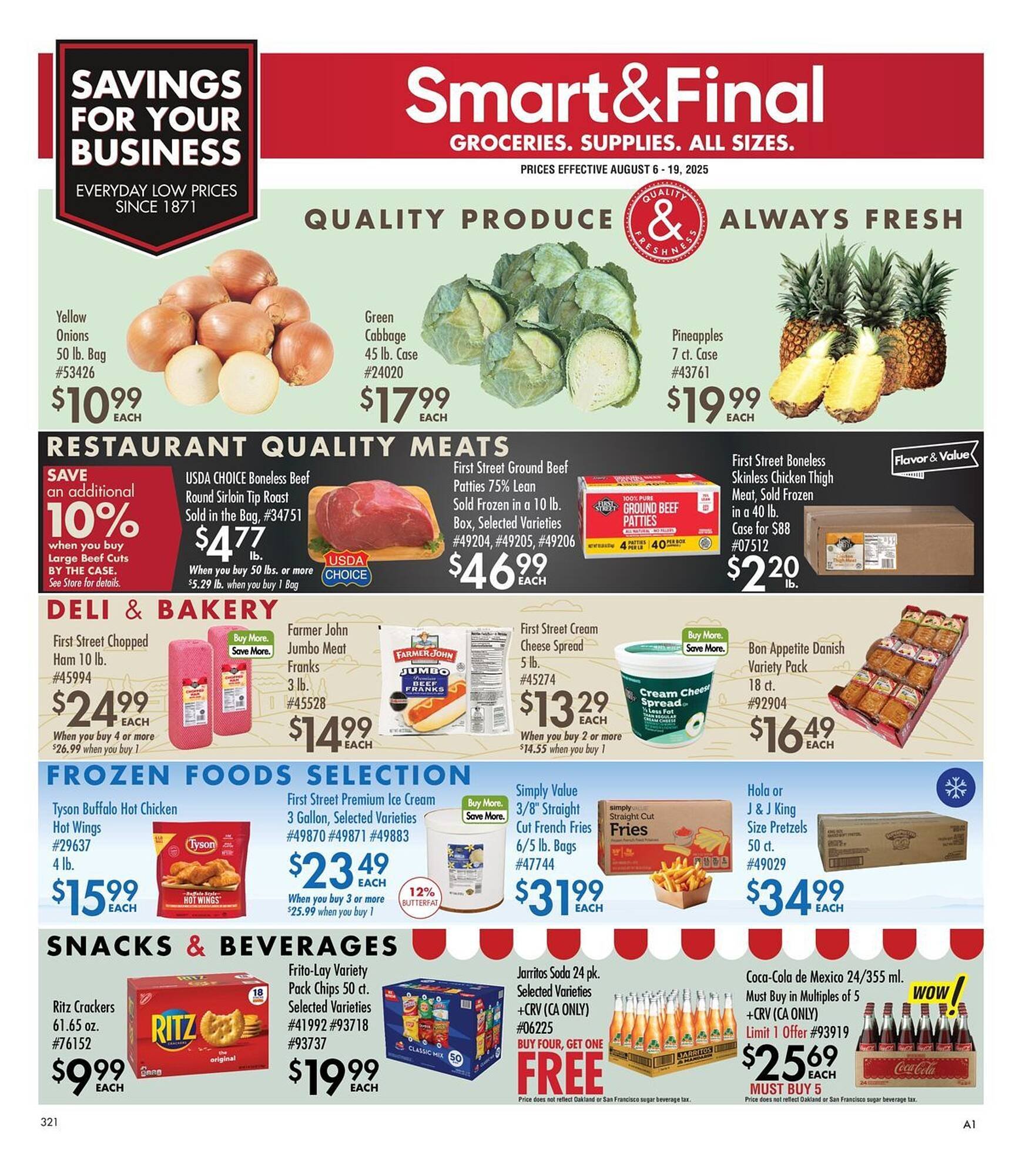 Smart &amp; Final Weekly Ad (2025-08-06 - 2025-08-19) | 1