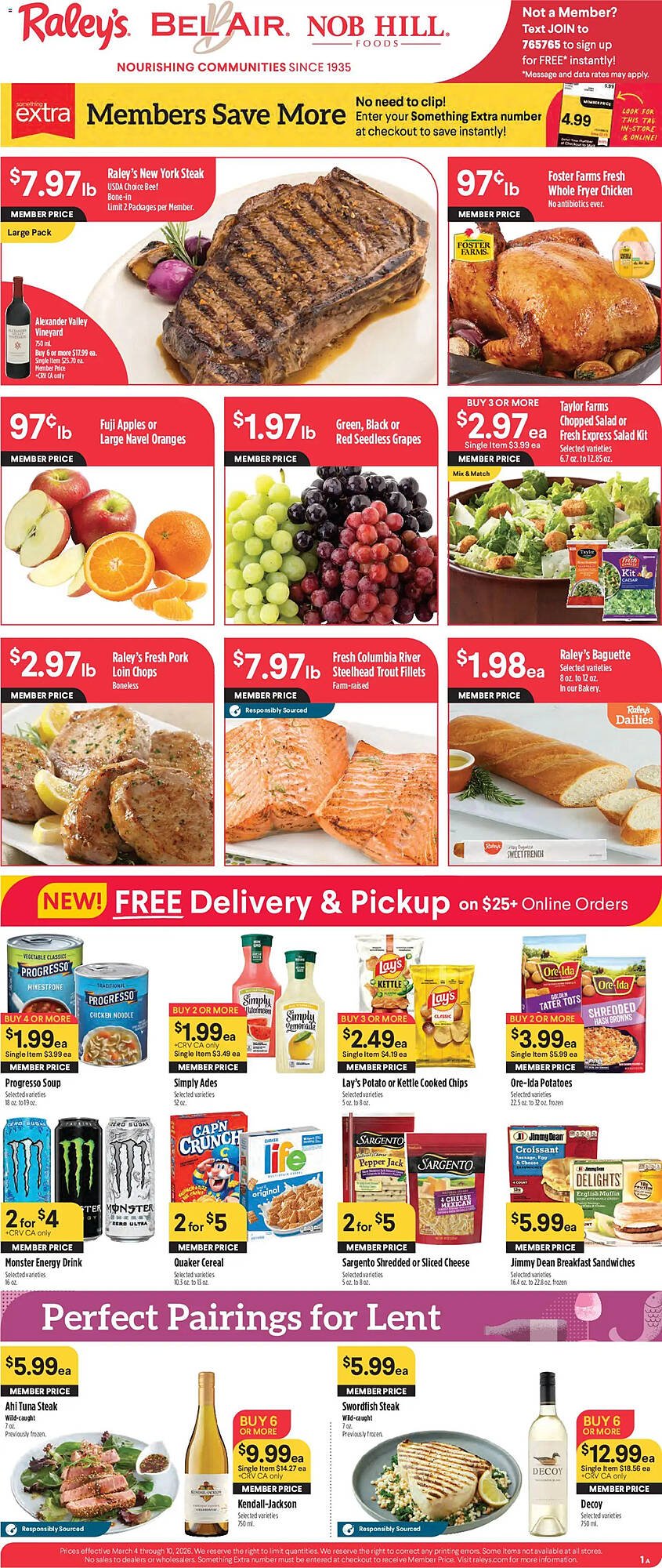 Raley's weekly ad