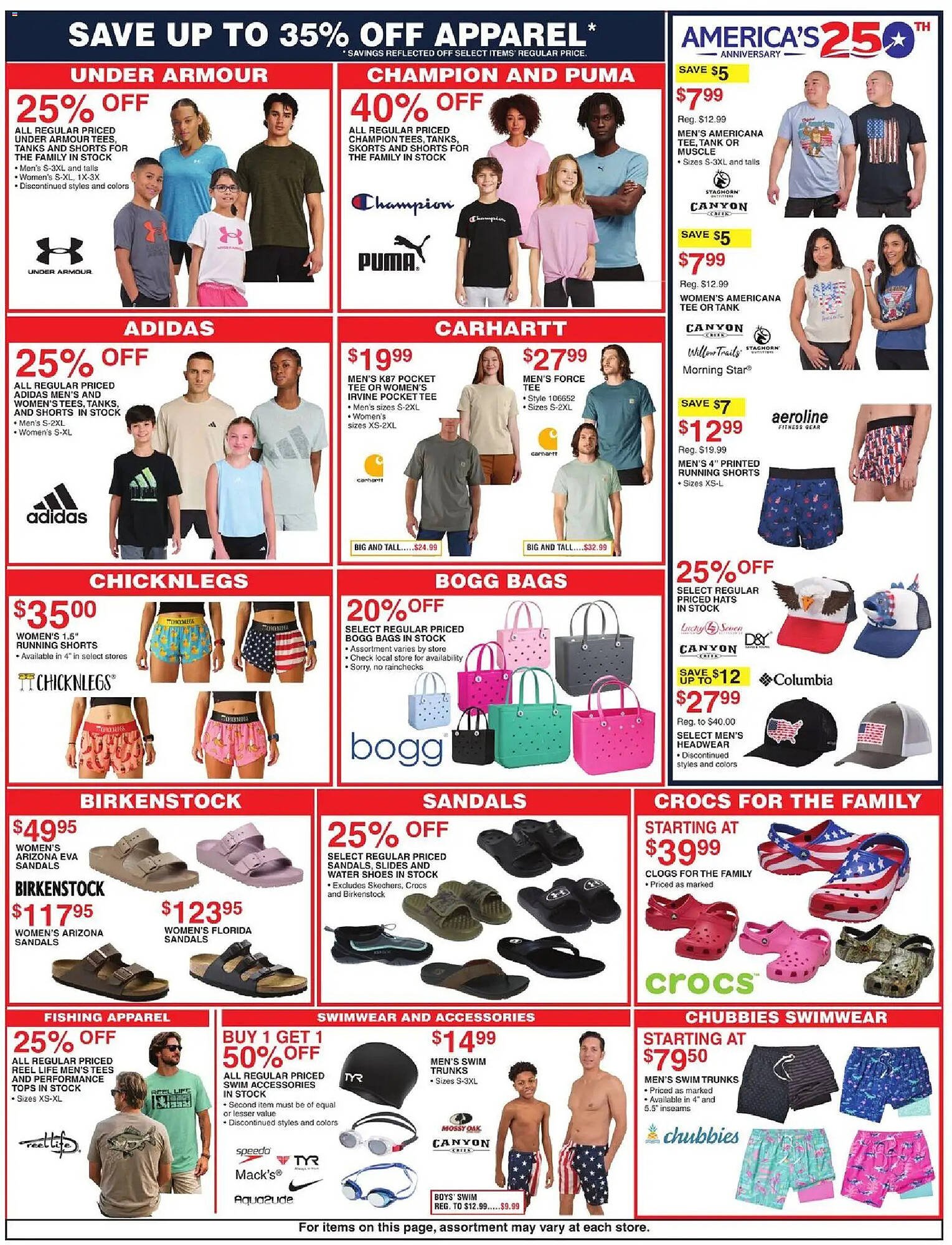 Dunham's Sports weekly ad