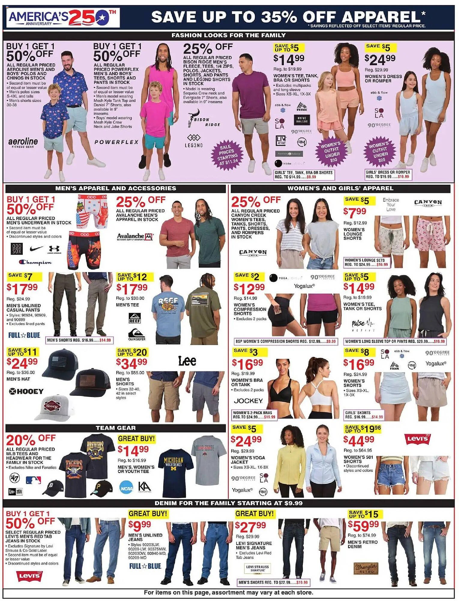 Dunham's Sports weekly ad