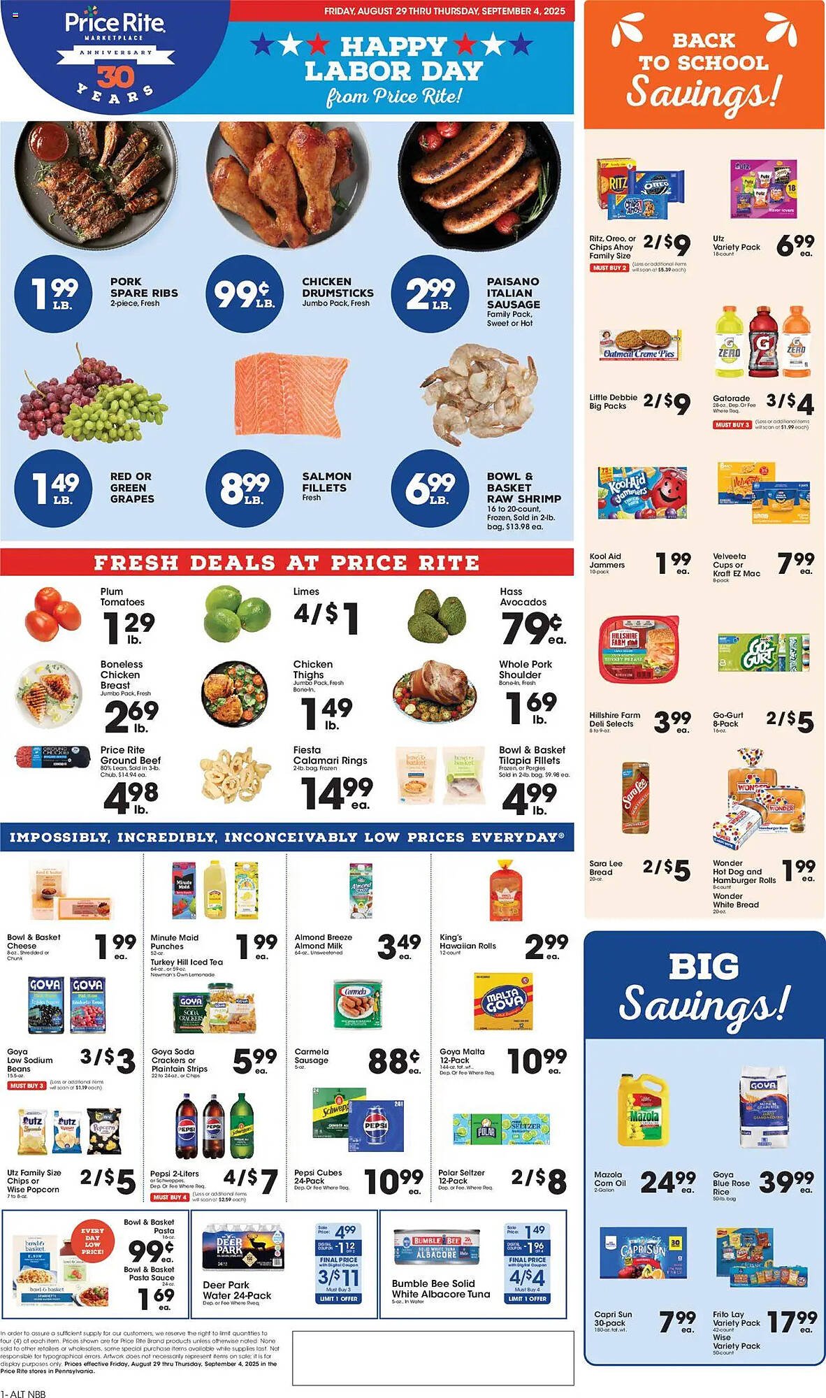 Price Rite Weekly Ad (2025-08-29 - 2025-09-05) | 1
