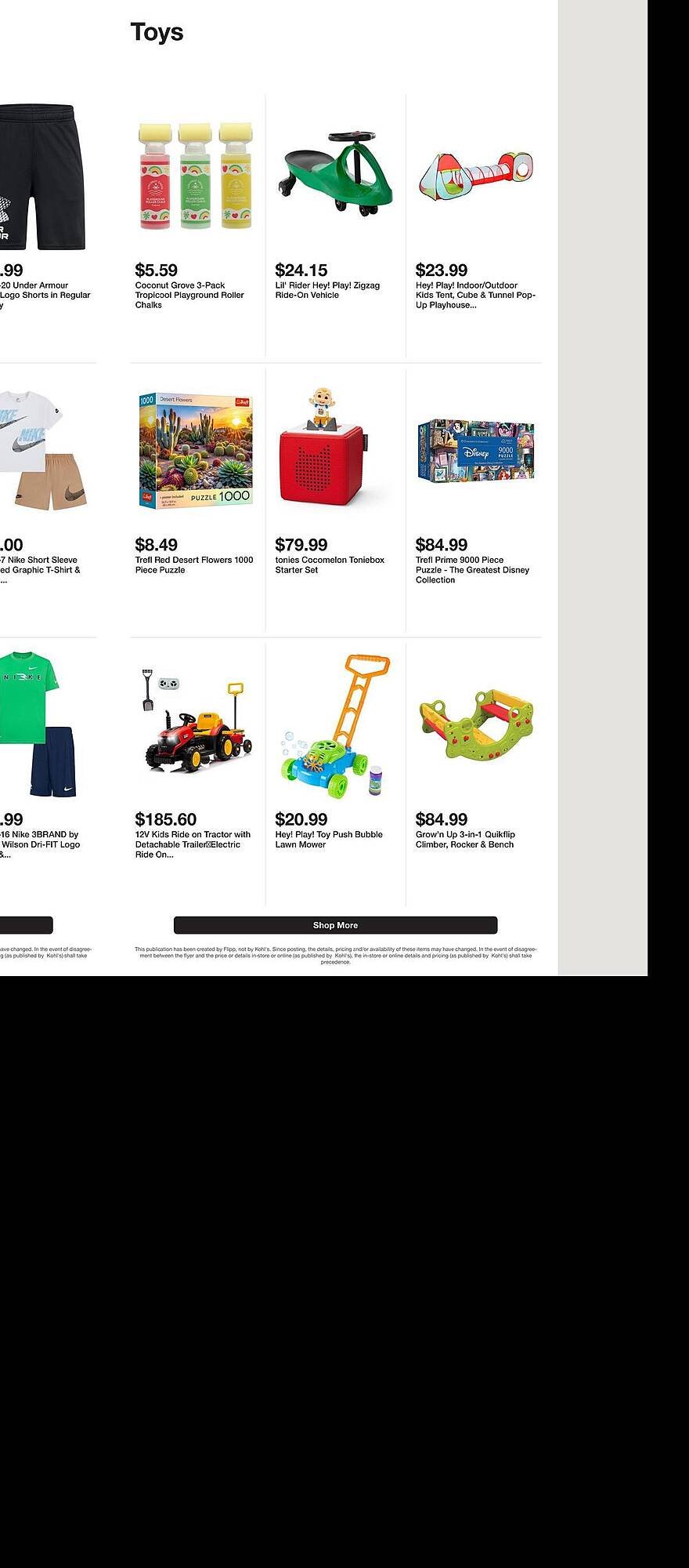 Kohl's weekly ad