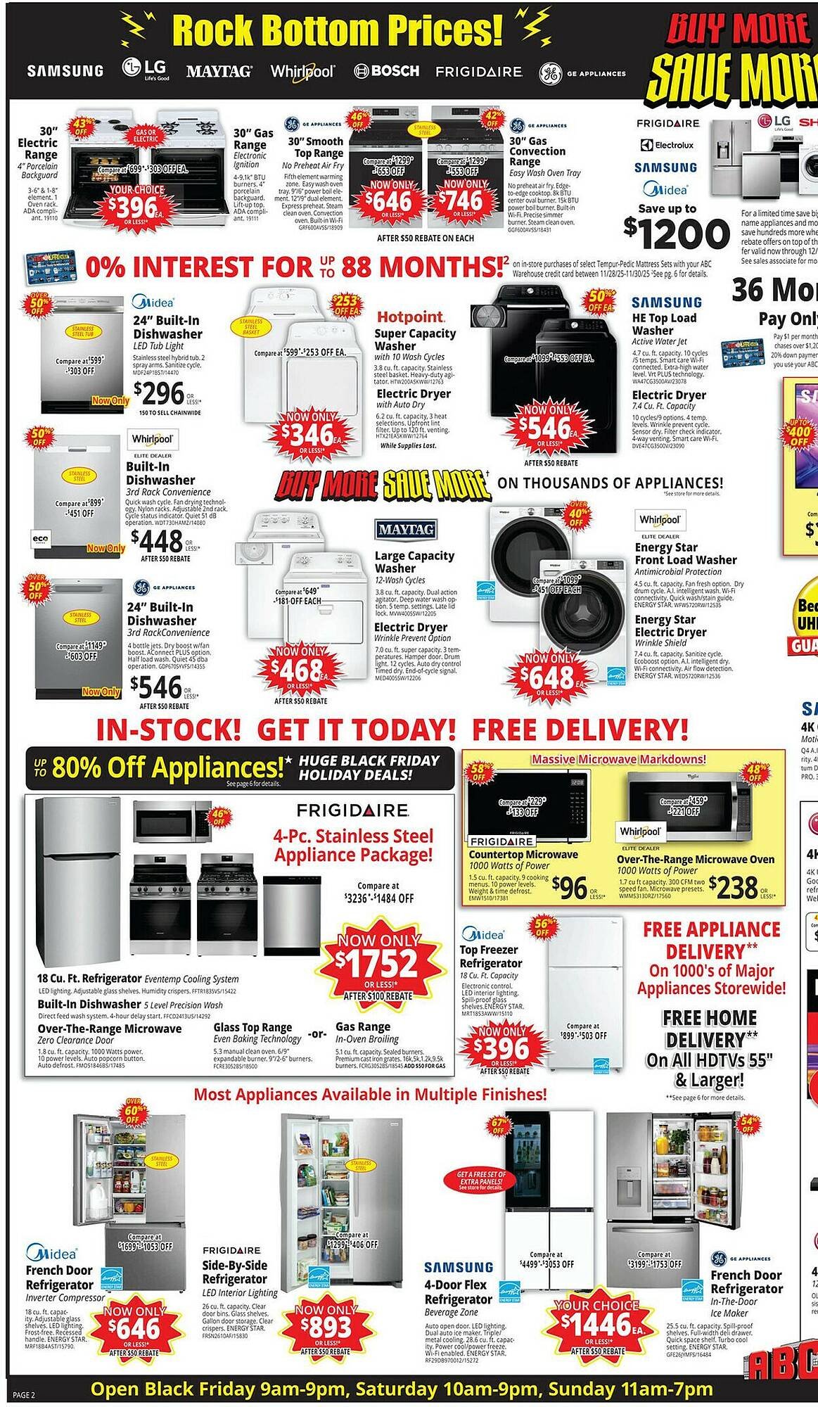 ABC Warehouse weekly ad (2025-11-23 - 2025-11-29)