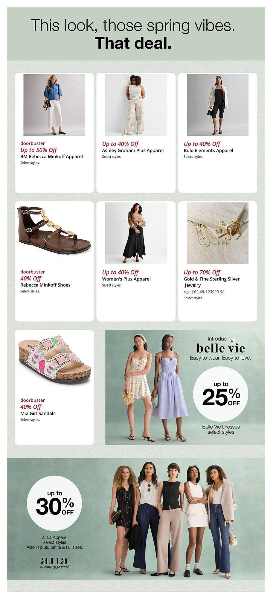 JC Penney weekly ad